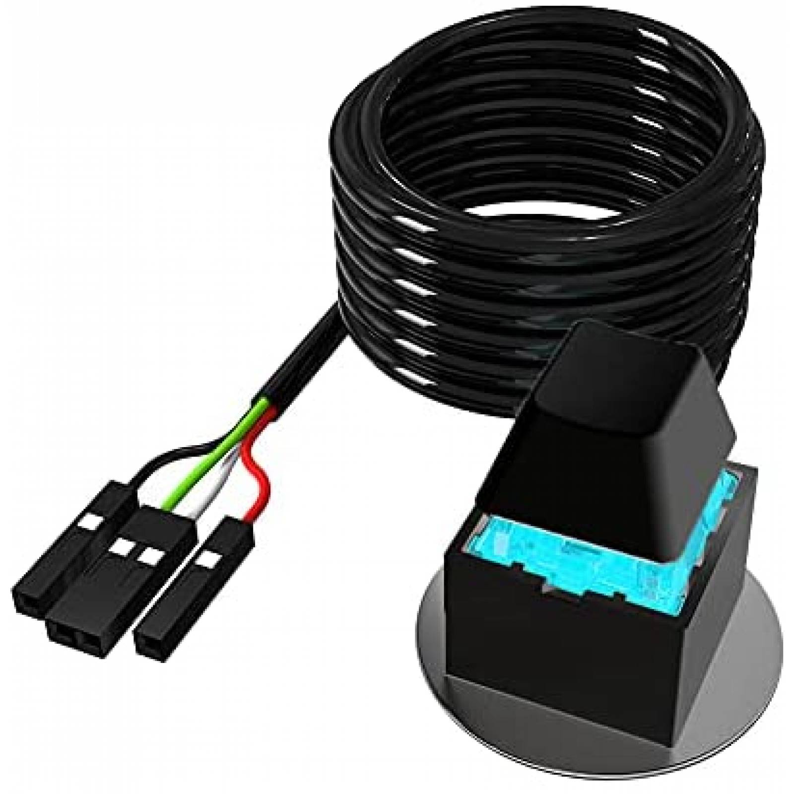 Cable Fuente Poder DKE Adaptador 2M Motherboard -Negro