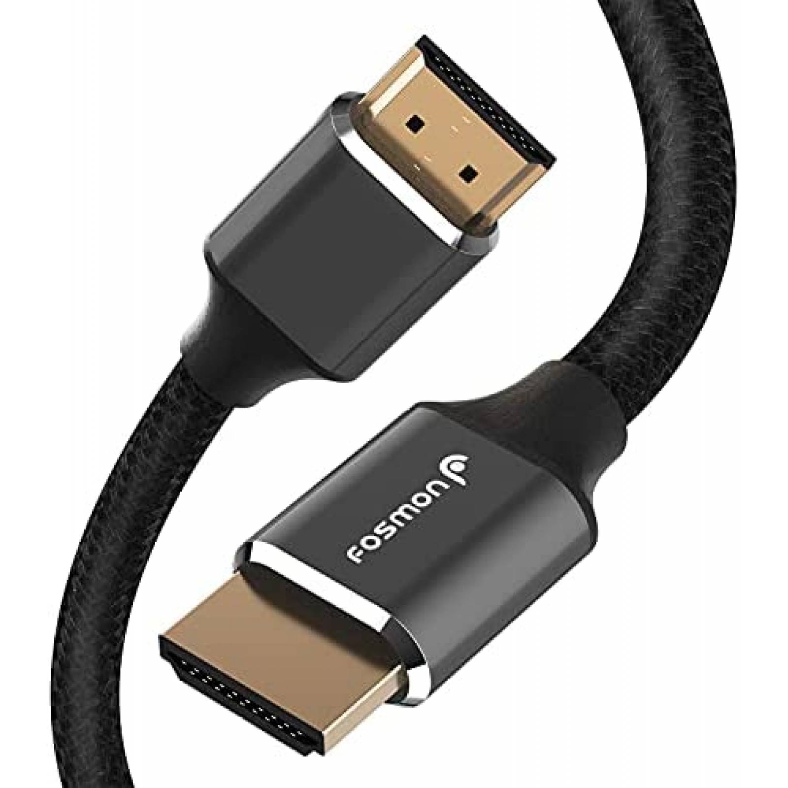 Cable FOSMON 10 ft HDMI 2.1 60Hz Ultra Alta Velocidad 48Gbps