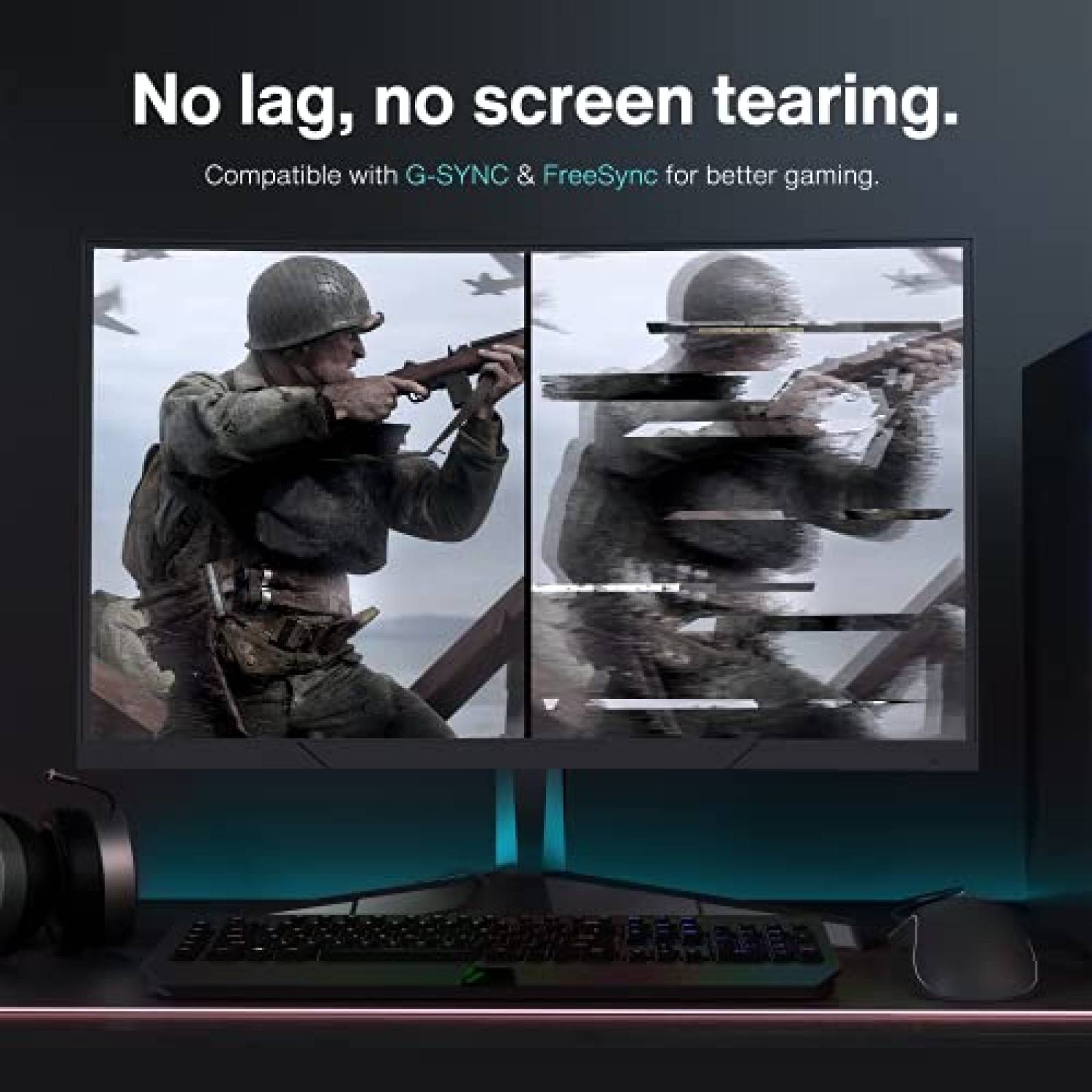 Cable DisplayPort iVANKY DP de 10 pies 144Hz -Gris
