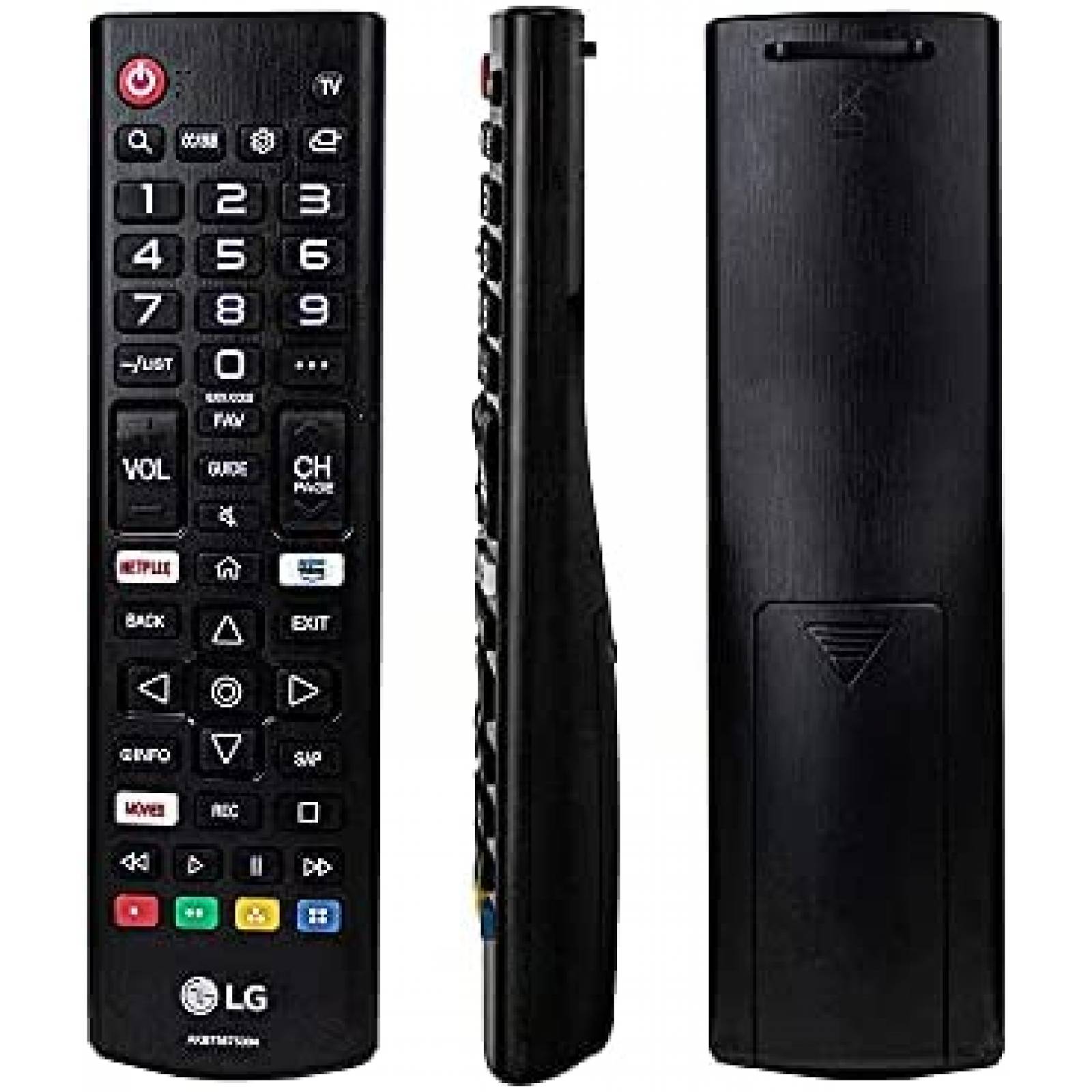 Control Remoto LG akb75675304 para Smart TV -Negro