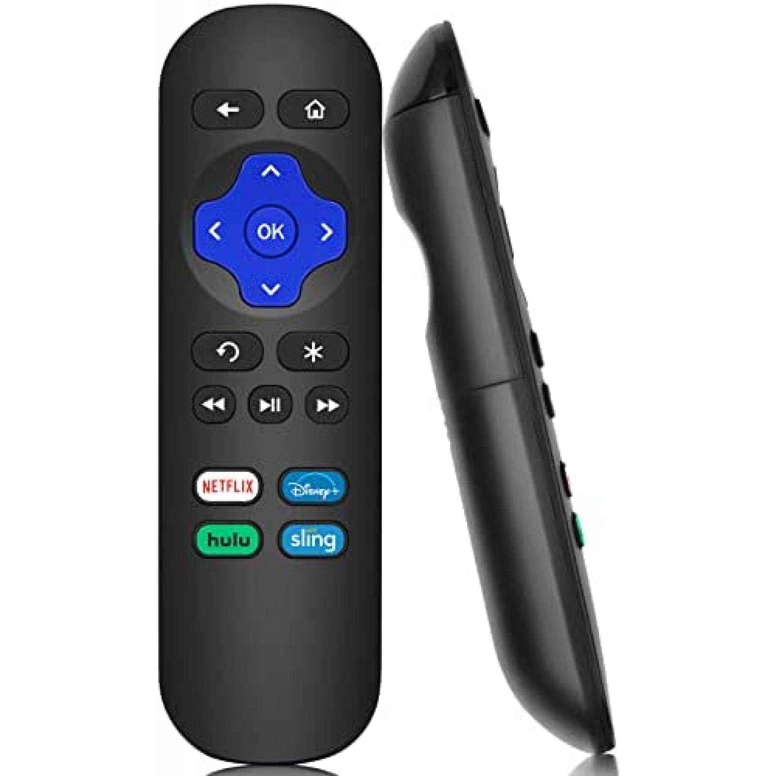 Control Remoto LOUTOC para Roku Express 3900R -Negro
