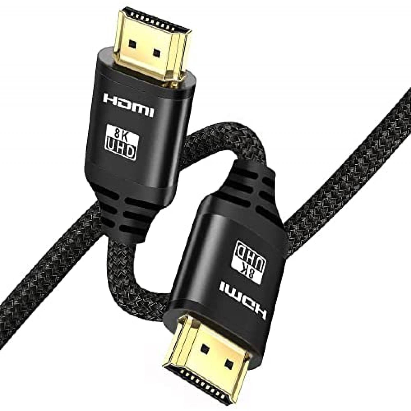 Cable HDMI QCEs HDMI-CABLE-8K-2M 8K 6.6 pies Compatible