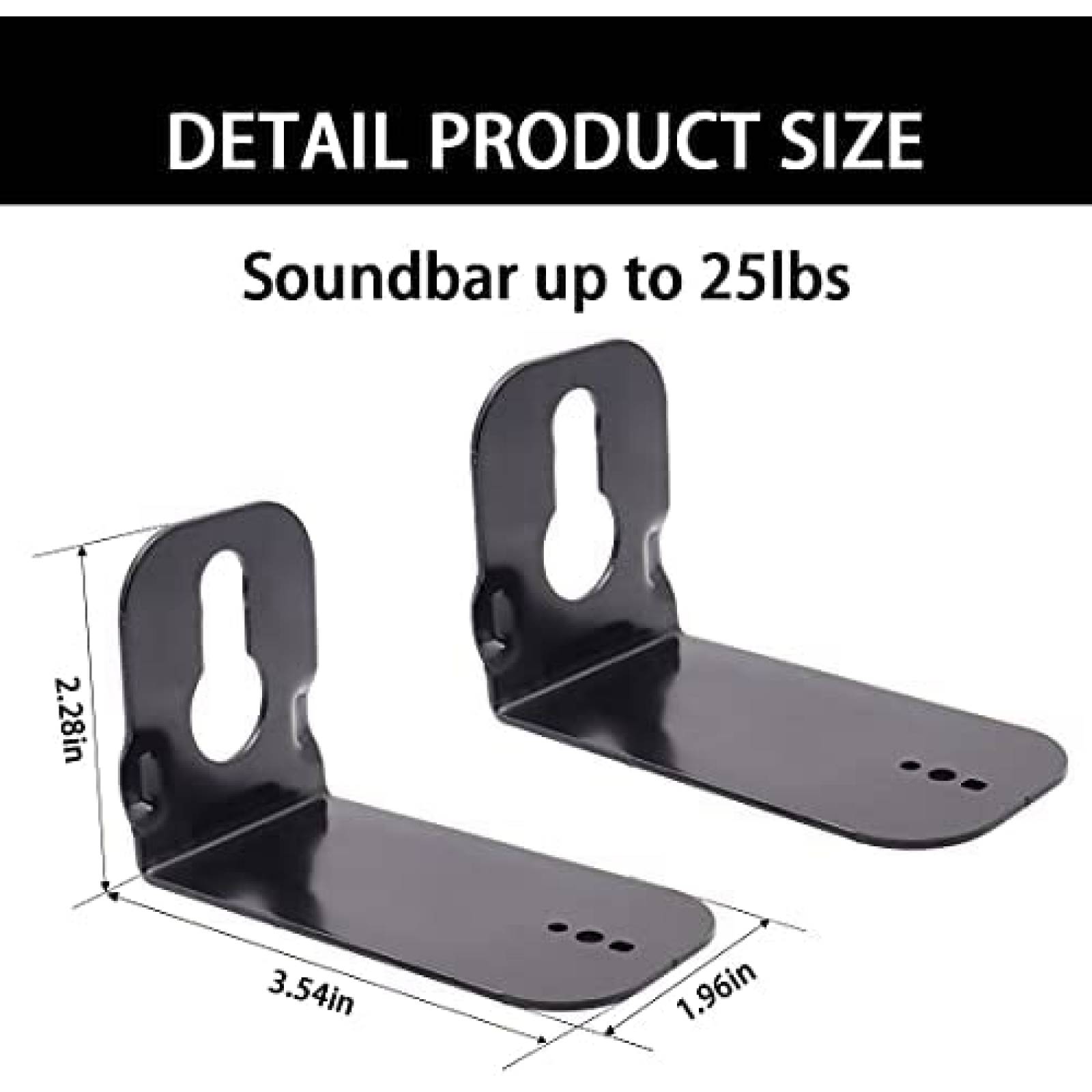 Soporte de Pared Qzanyee Life para Barra de Sonido Samsung