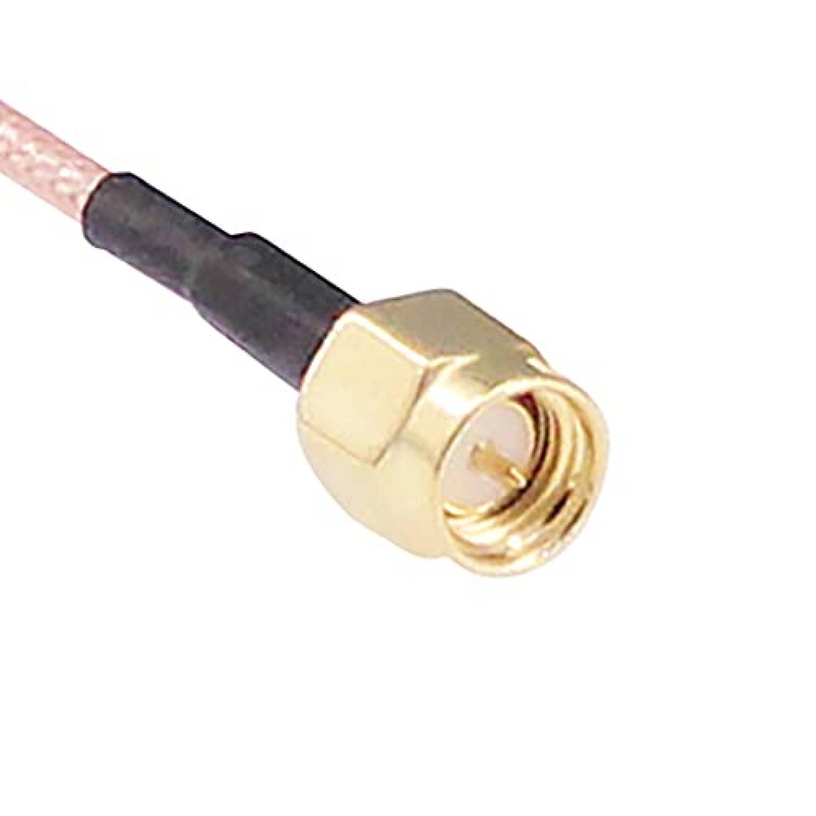 Pack cable coaxial SMA RFaha F04-3 x3 de 6-pin -Rosa
