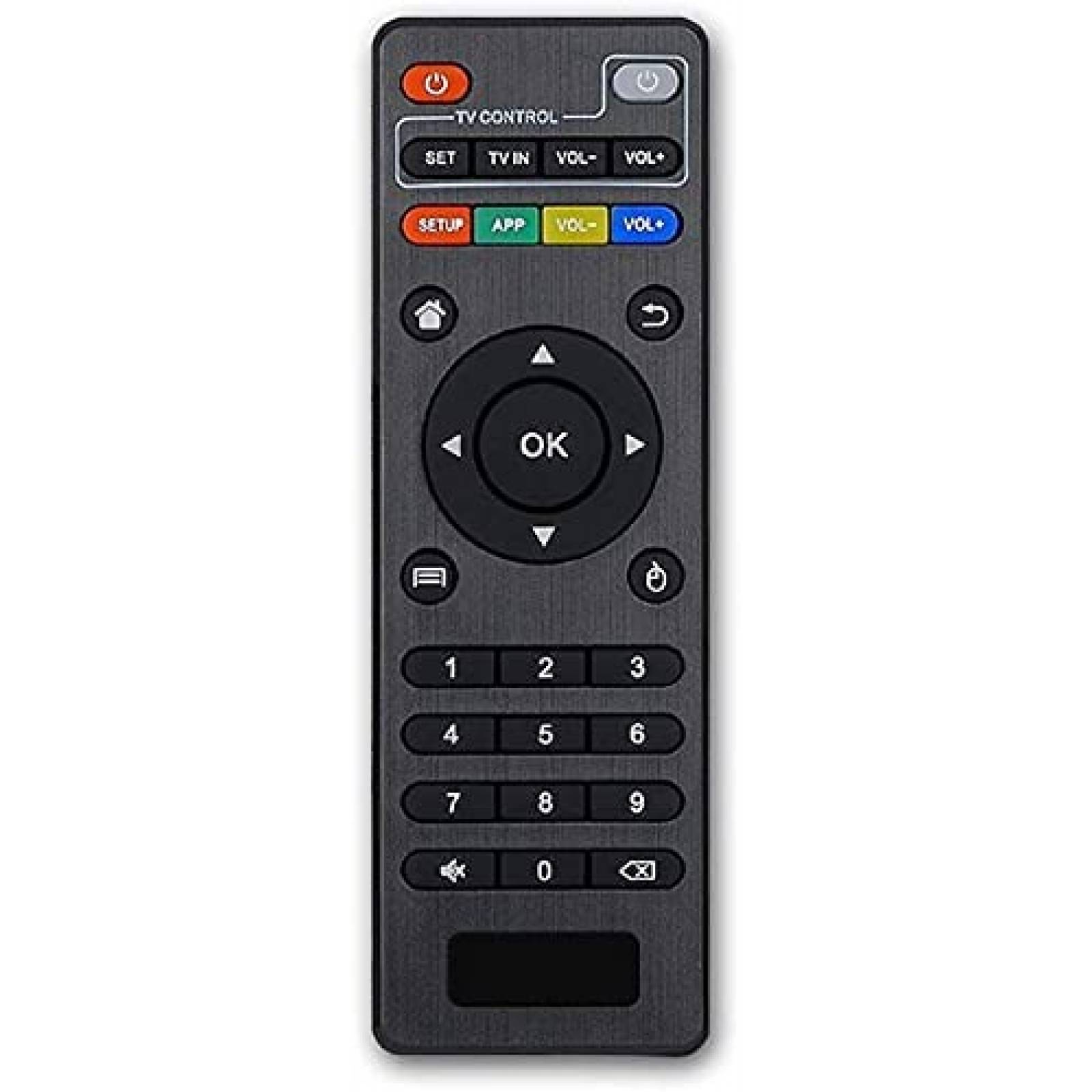 Contron Remoto Rotinhua para Android TV Box -Negro