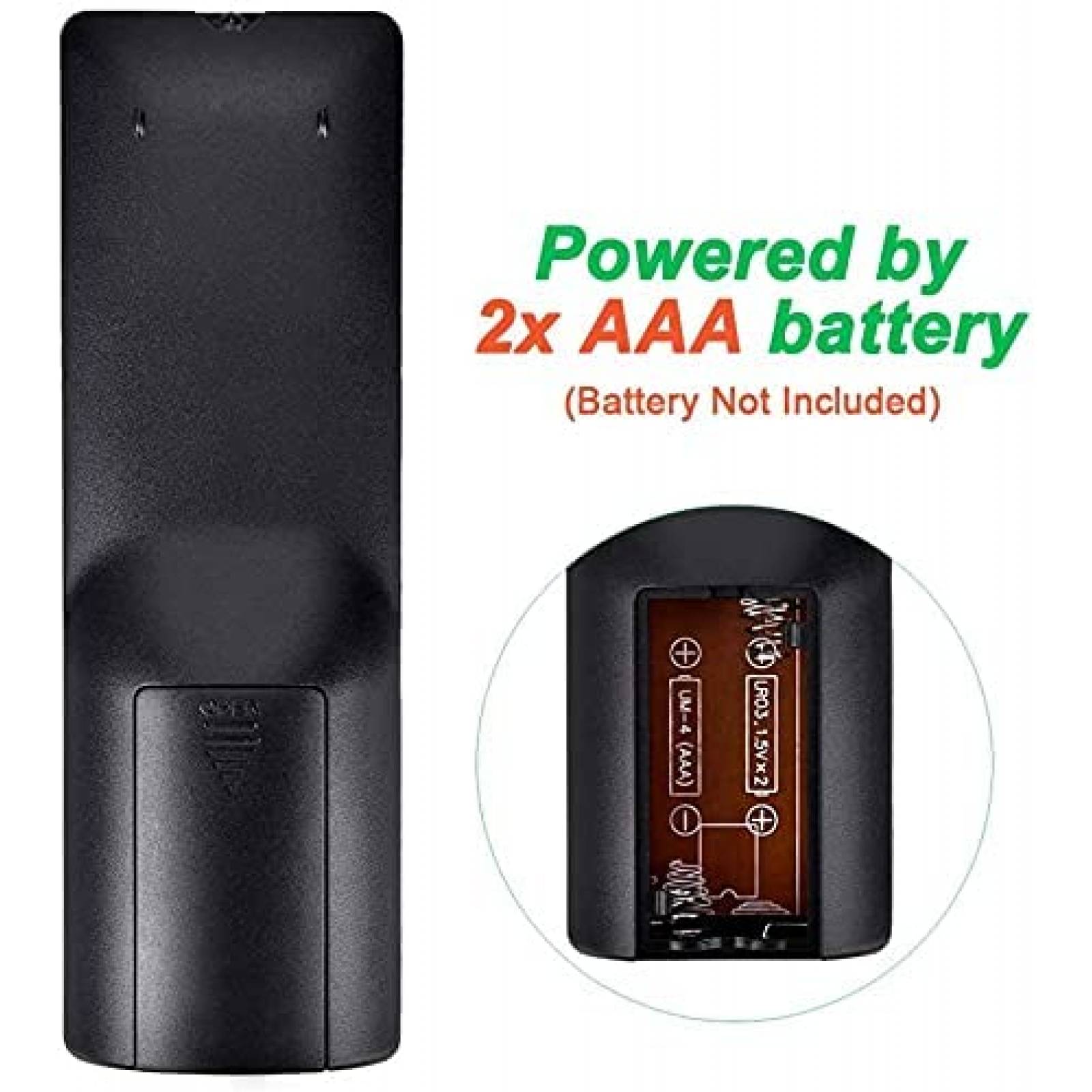 Contron Remoto Rotinhua para Android TV Box -Negro