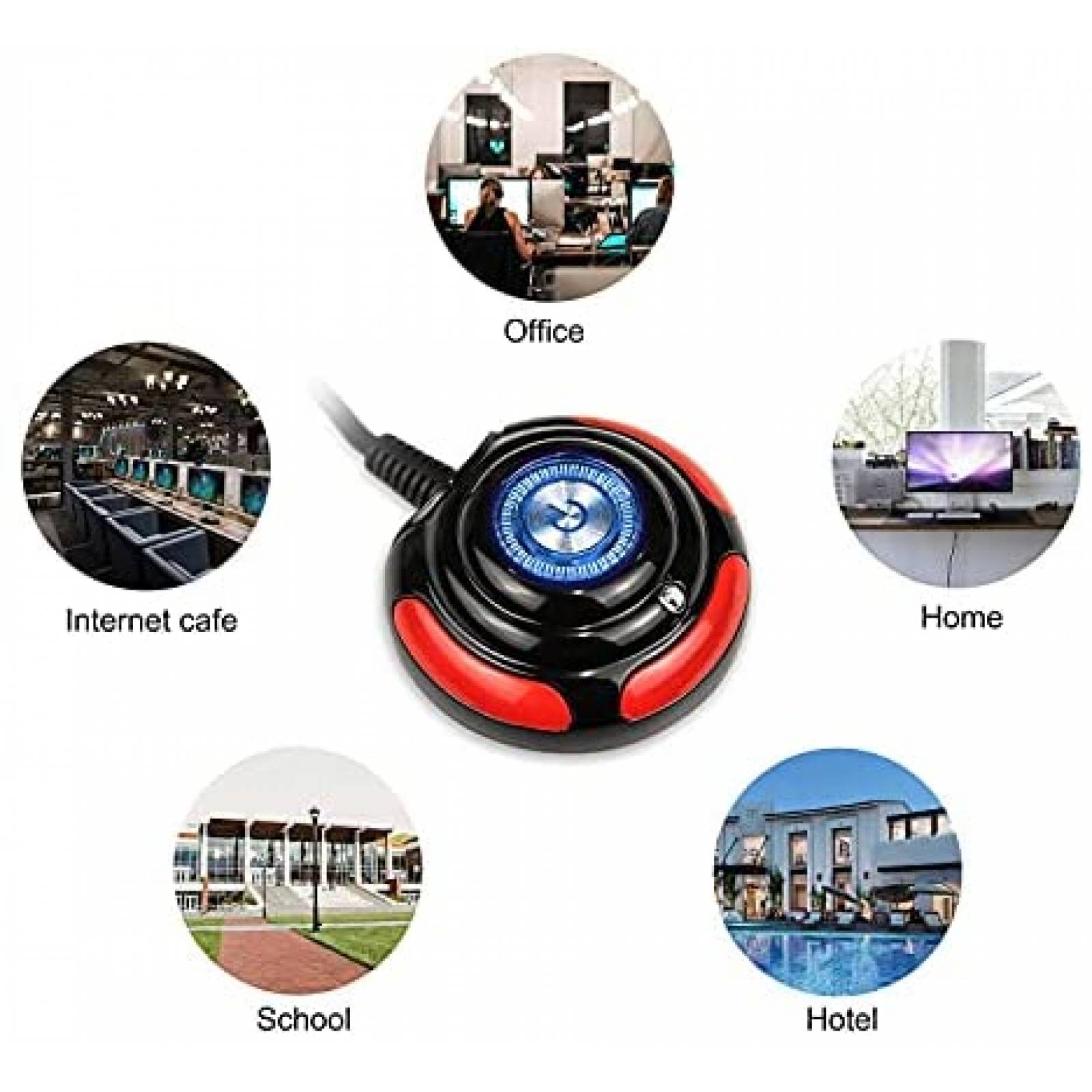 Boton de inicio/apagado computadora Segotep 5.3FT -Negro