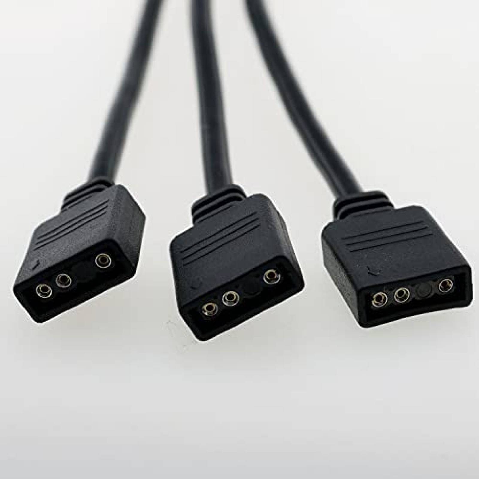 Cable Divisor ARGB SJZBIN RGB 1 a 3 de 30cm -Negro