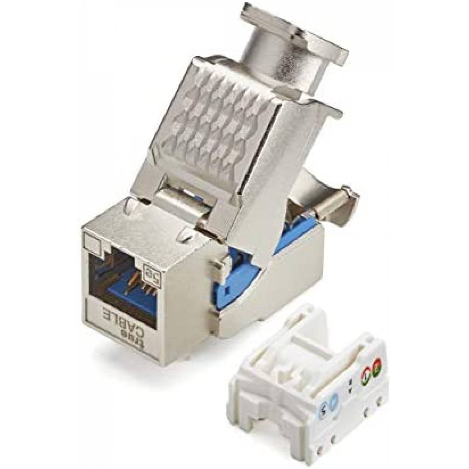 Adaptador Keystone Jack trueCABLE RJ45 paquete de 6