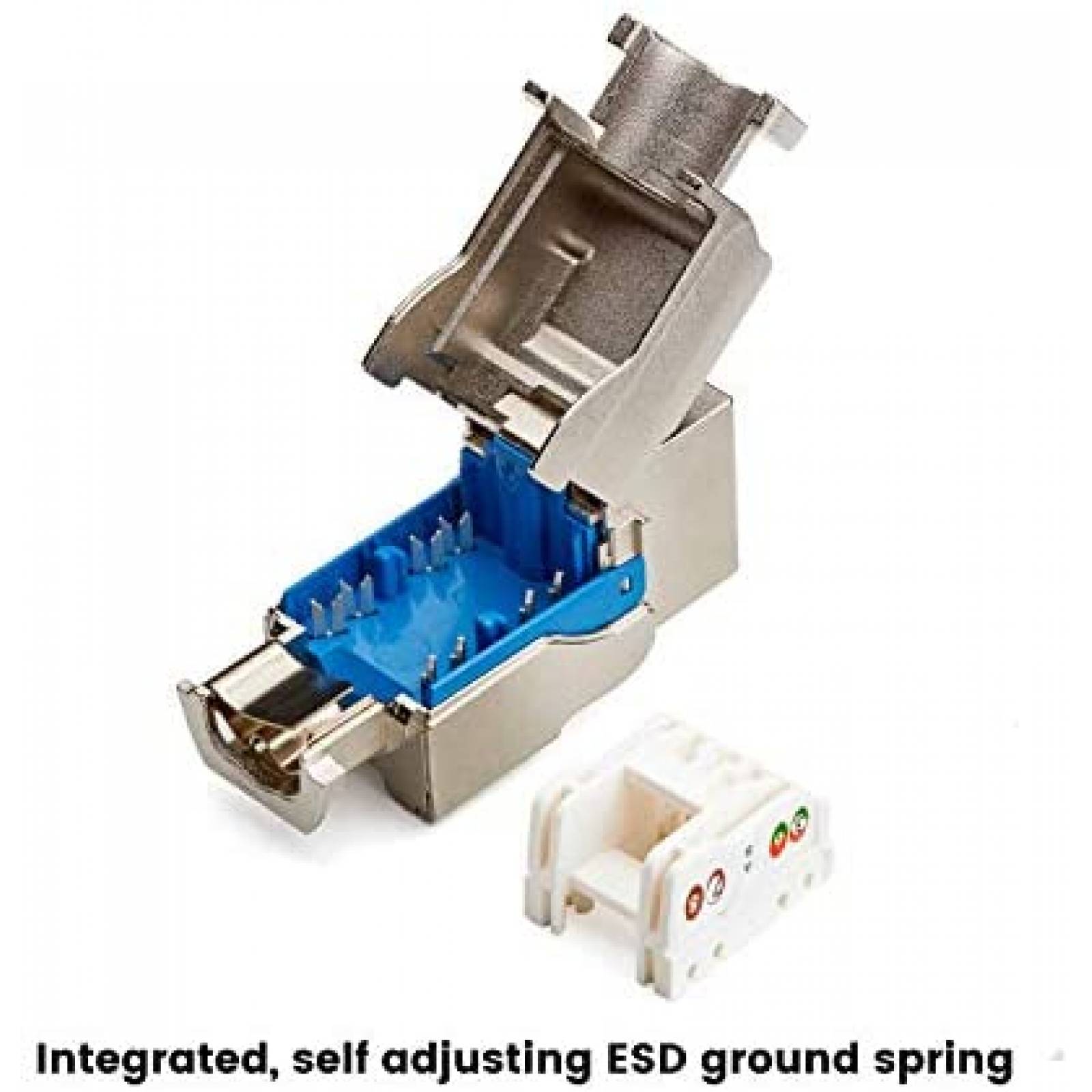 Adaptador Keystone Jack trueCABLE RJ45 paquete de 6