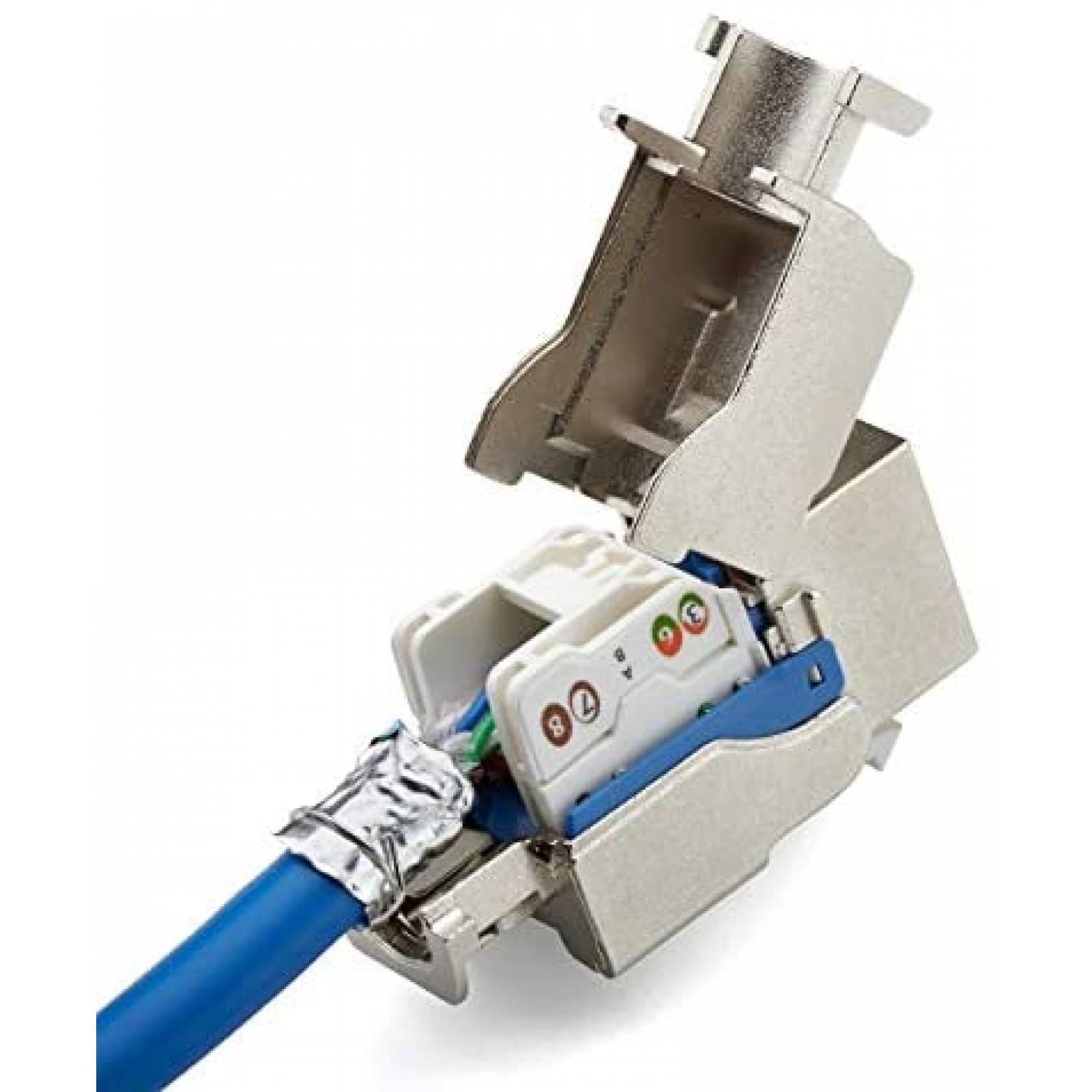 Adaptador Keystone Jack trueCABLE RJ45 paquete de 6