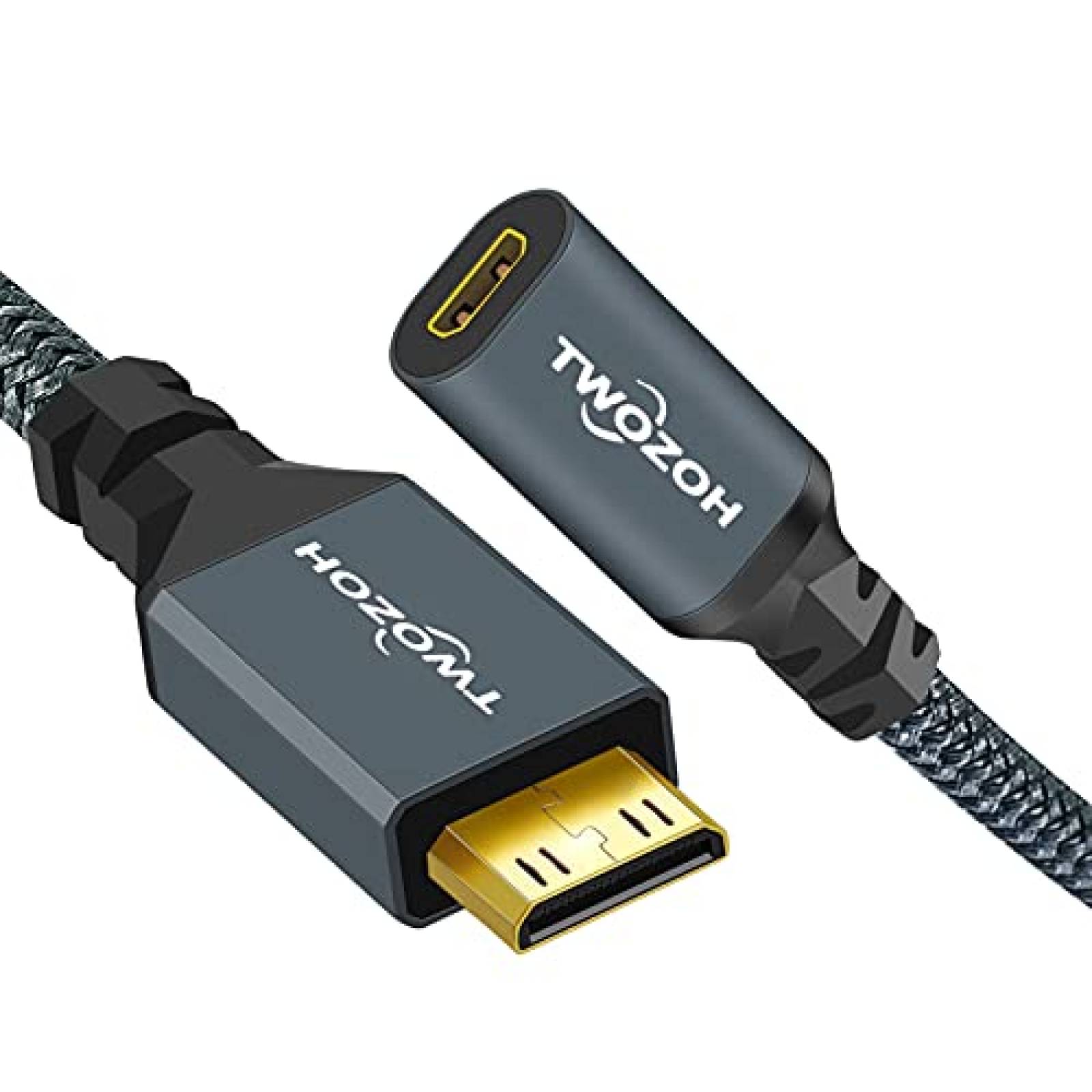 Cable adaptador HDMI Twozoh mini HDMI macho a micro HDMI