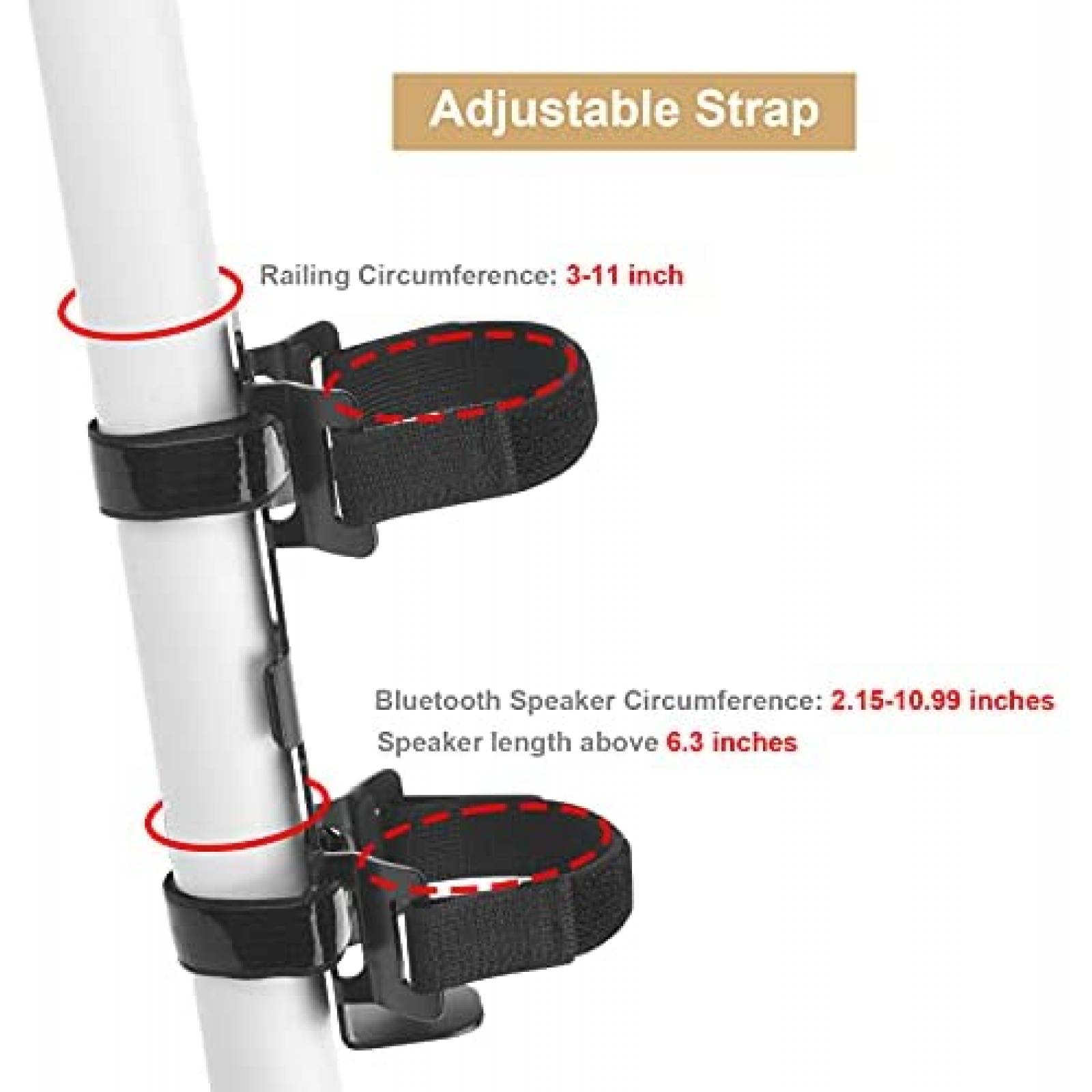 Montaje de Bicicleta TXEsign para Bocina Portatil -Negro