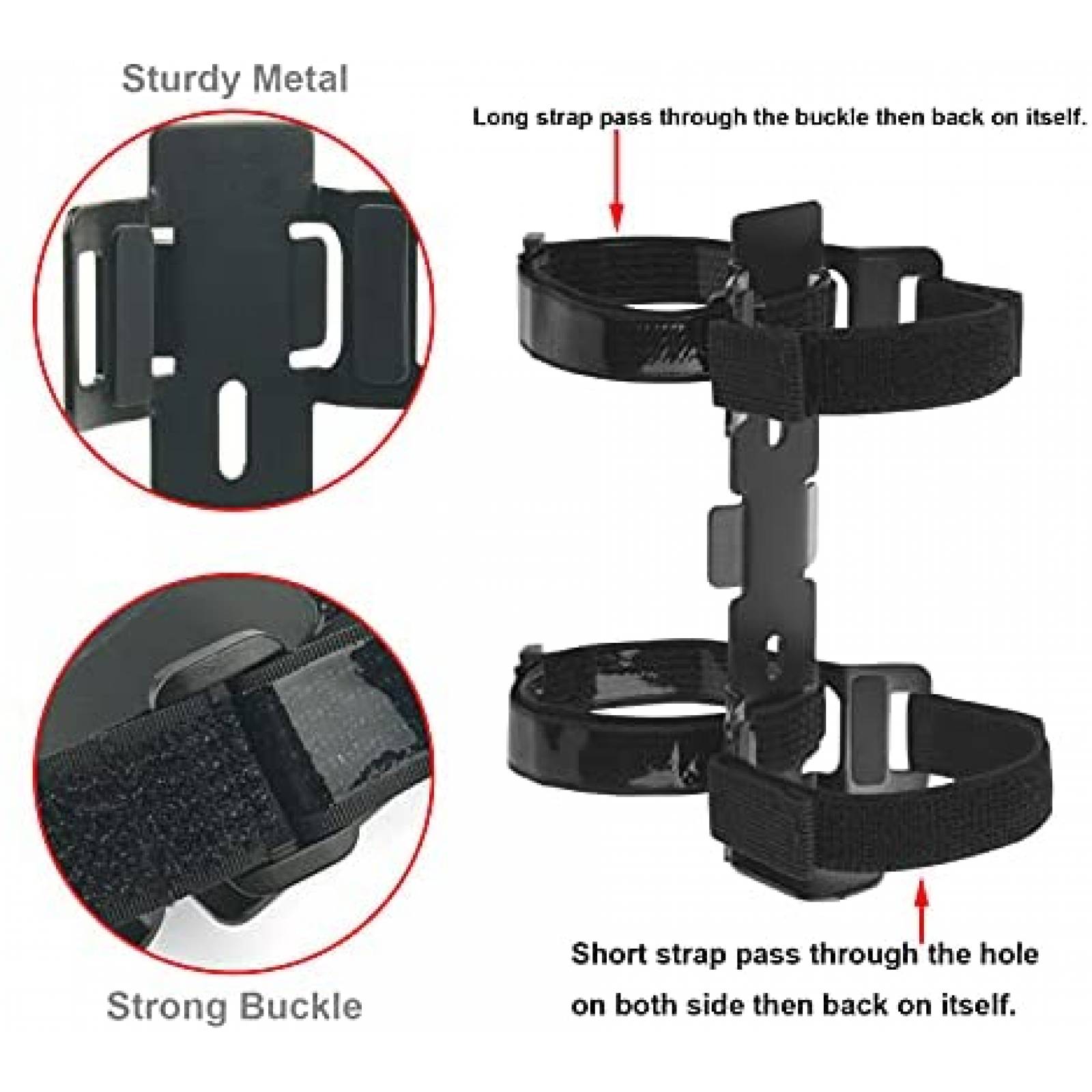 Montaje de Bicicleta TXEsign para Bocina Portatil -Negro