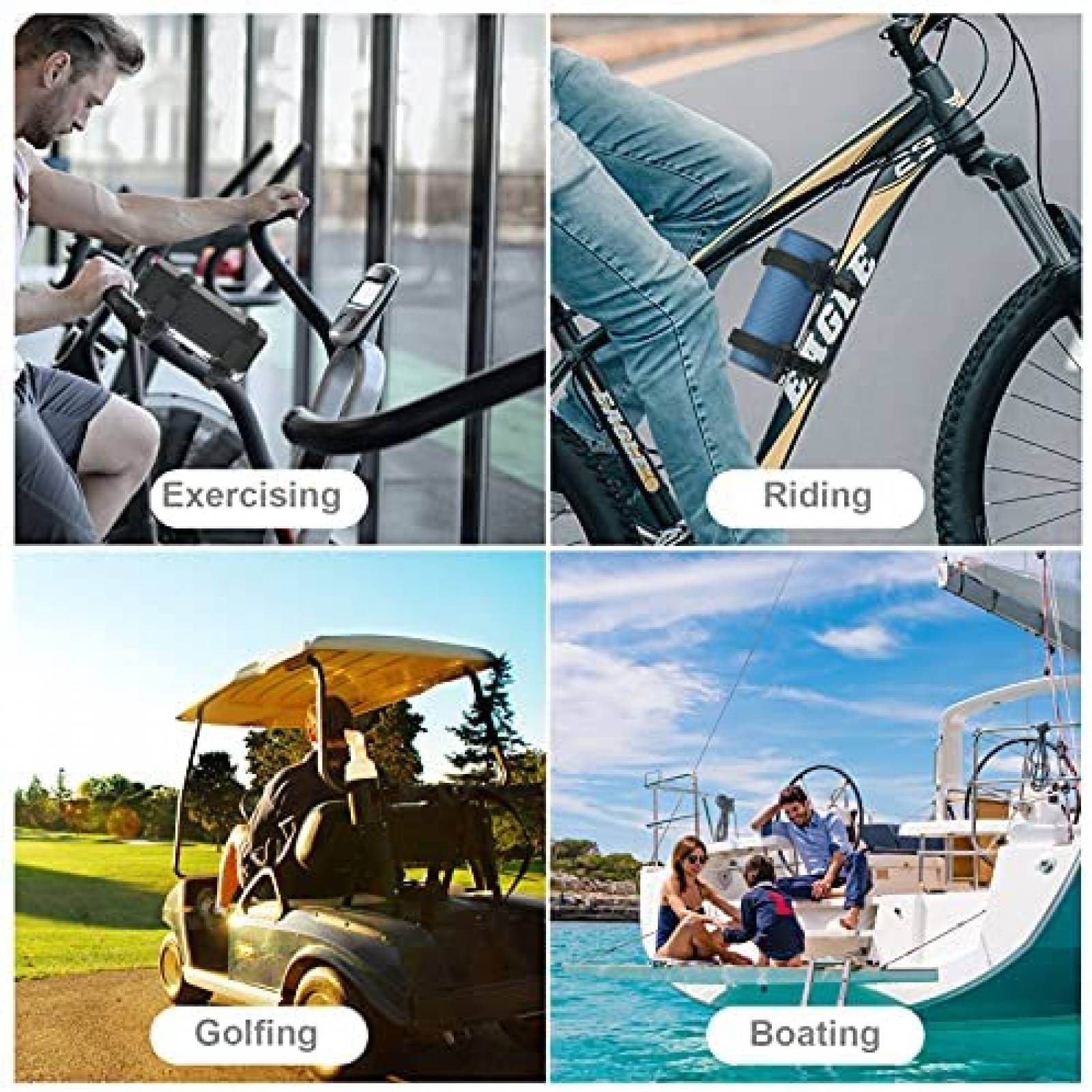 Montaje de Bicicleta TXEsign para Bocina Portatil -Negro