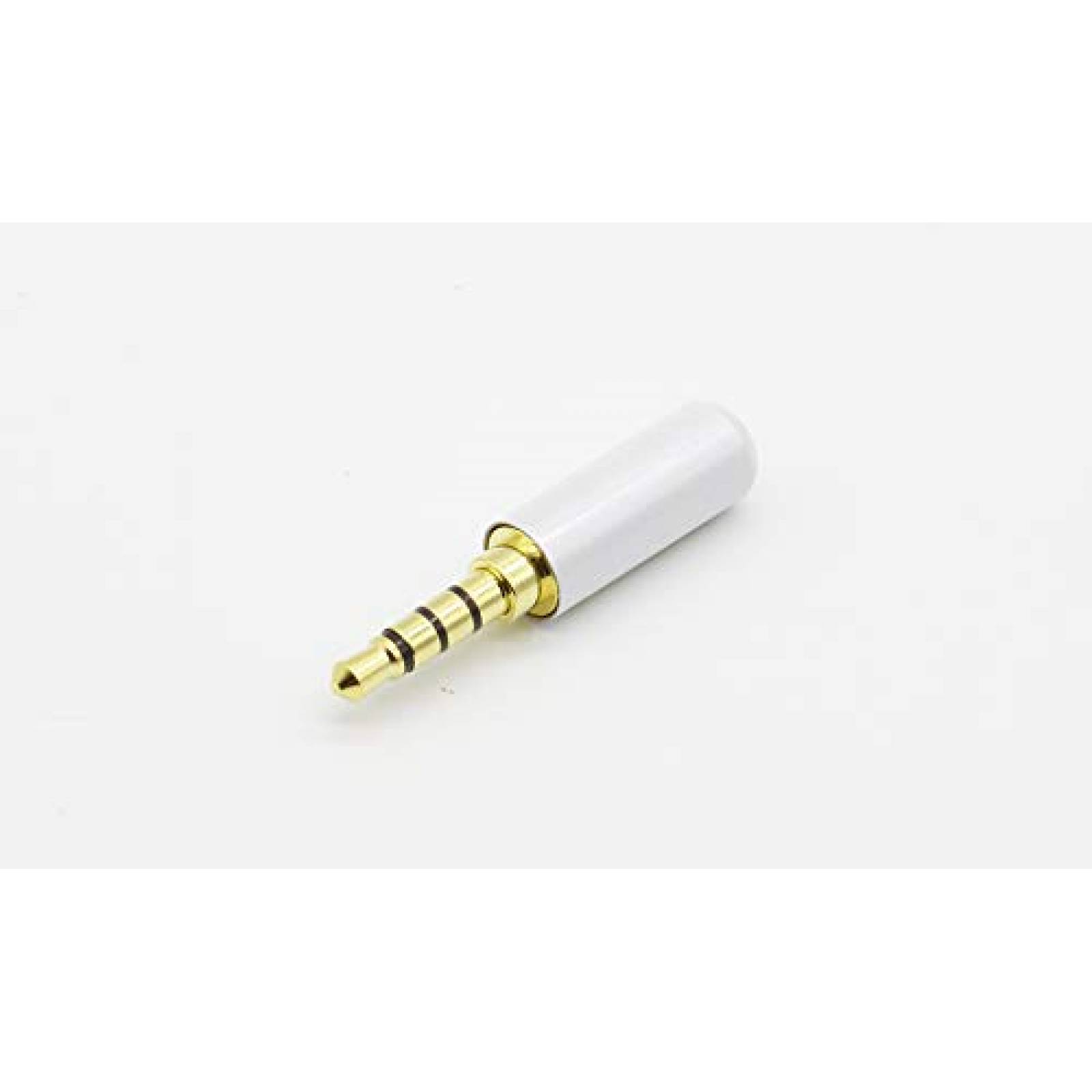 Plug 3.5mm VizGiz 5 Pzs -Negro/Rojo/Azul/Blanco/Plata