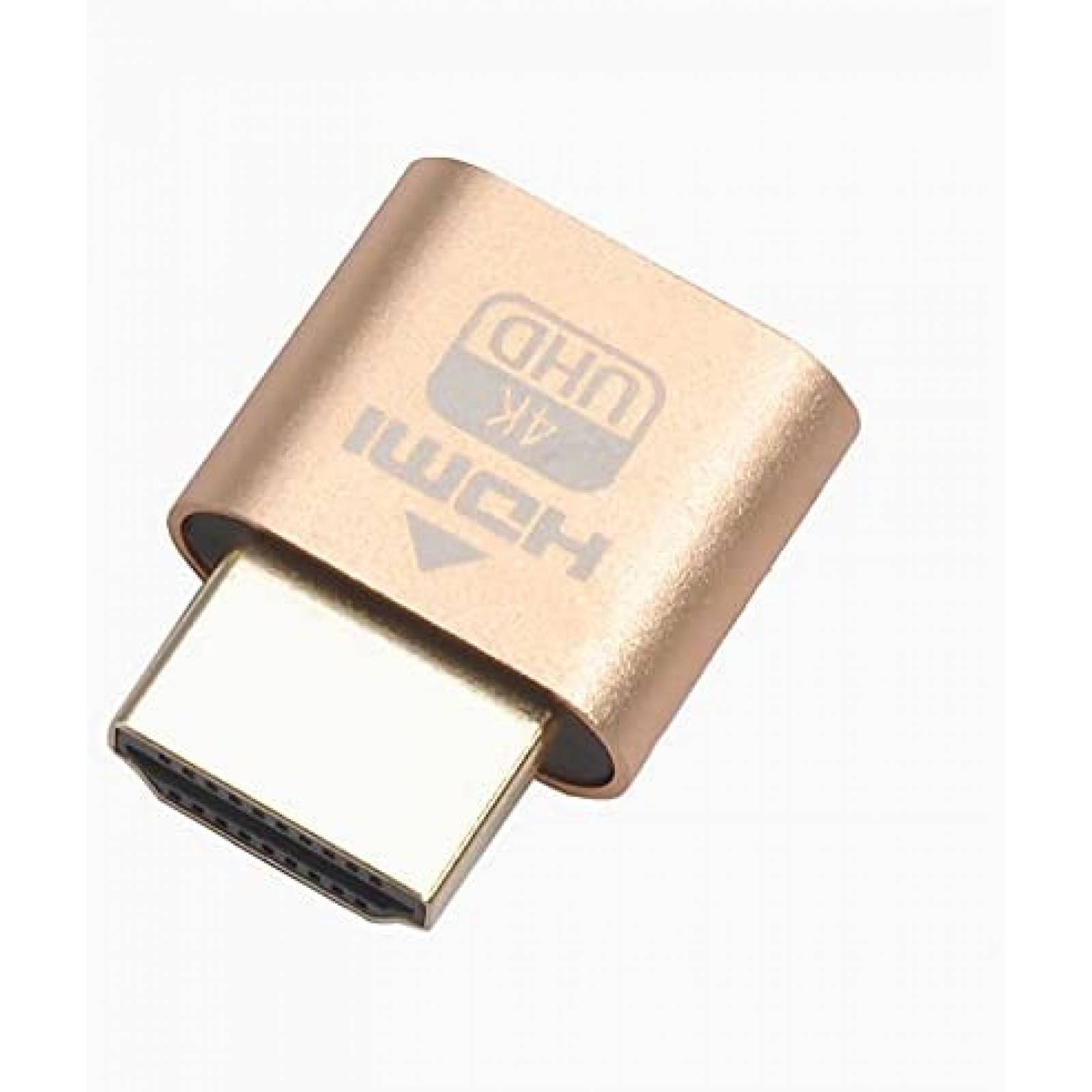 Emulador de pantalla WLGQ Dummy Plug 4K HDMI de monitor