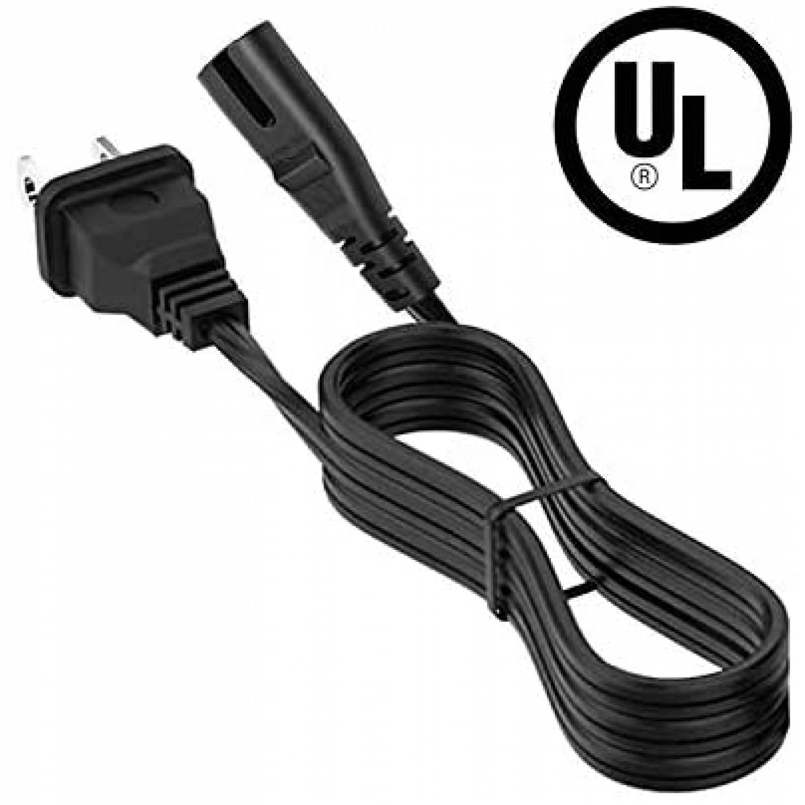 Cable Alimentador Akuterk UL para Bocina JBL 10 Amp -Negro