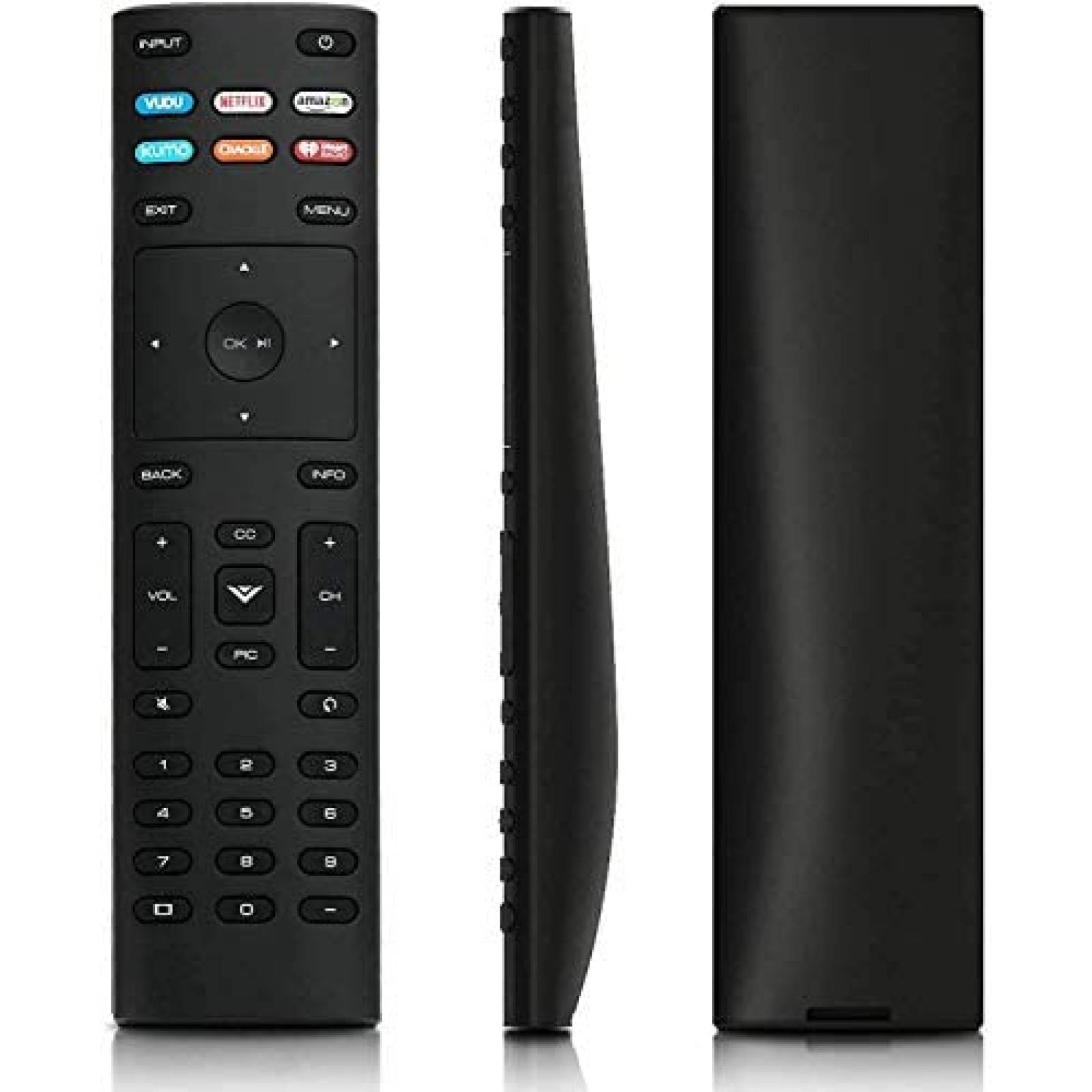 Control Remoto Amtone XRT136 para Vizio Smart TV -Negro
