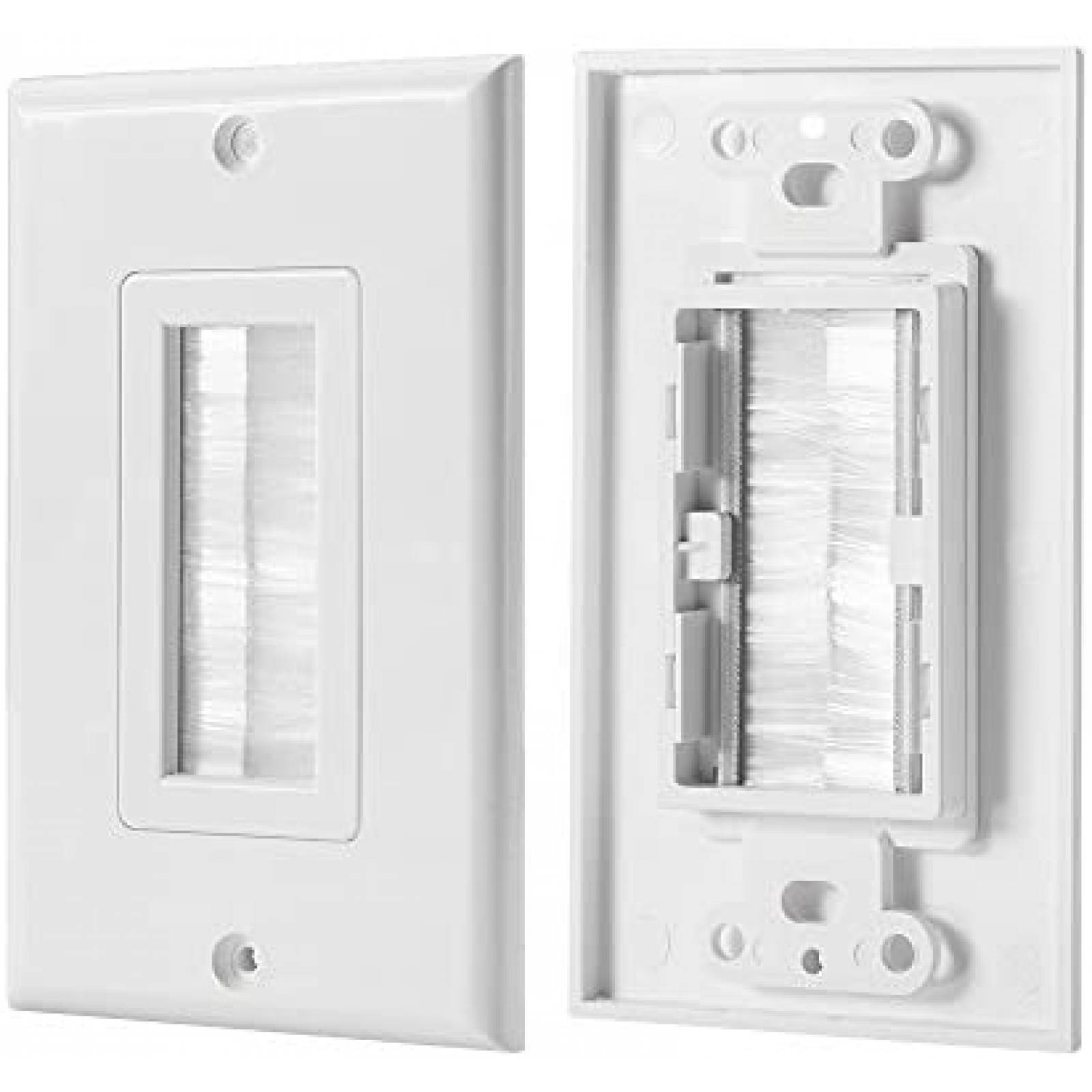 Tapa Enchufe ANONION Bajo Voltaje 10 unidades -Blanco