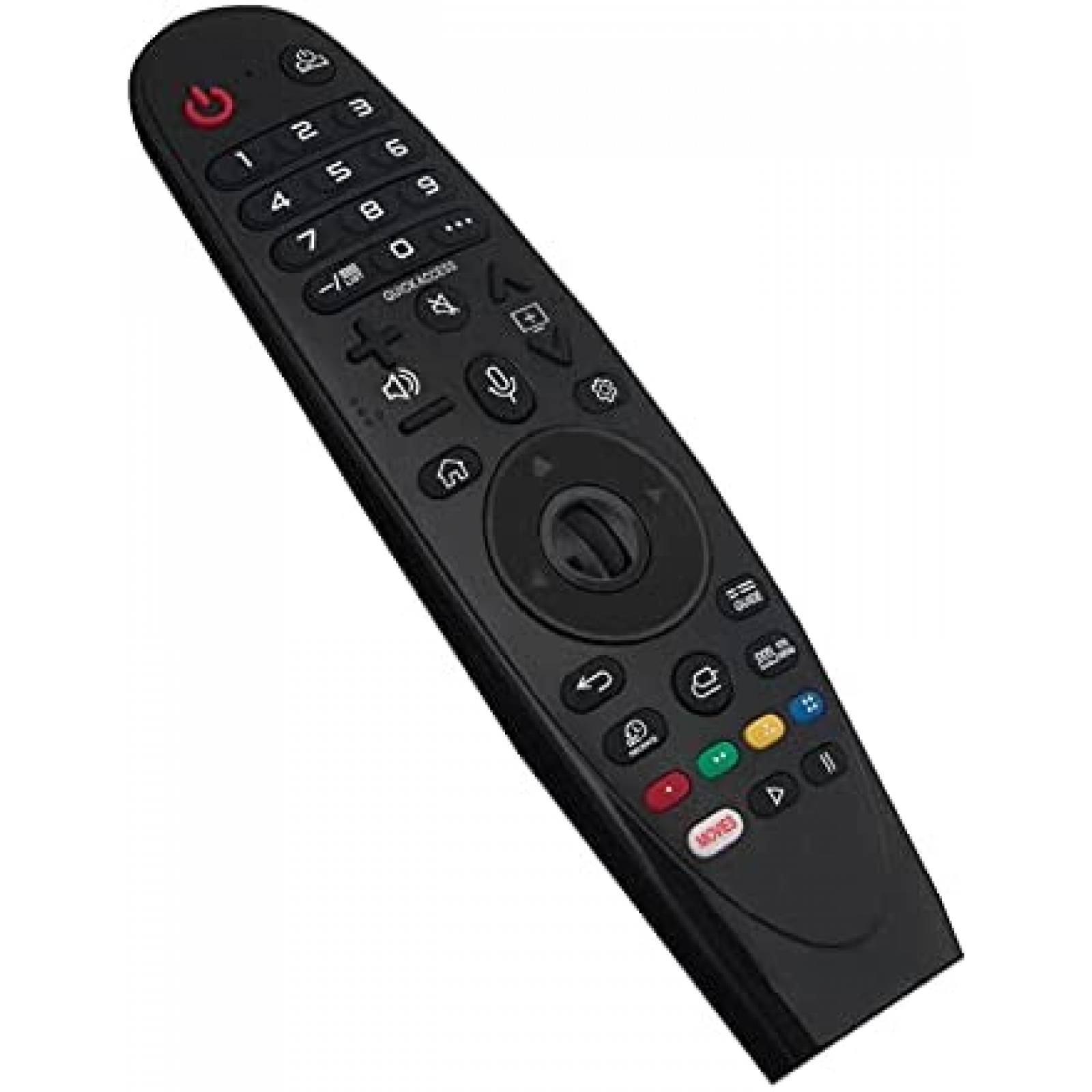 Control Remoto AULCMEET AN-MR19BA para Television LG -Negro