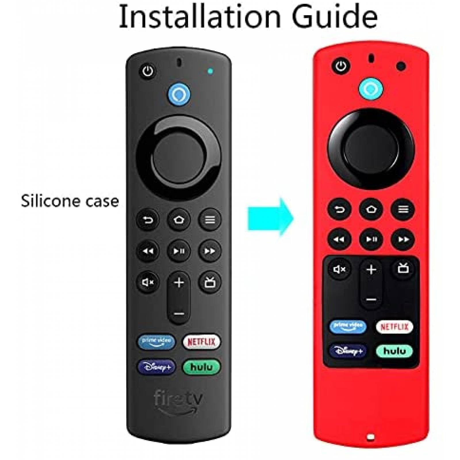 Funda para control remoto Auswaur 2 piezas para Fir TV Stick