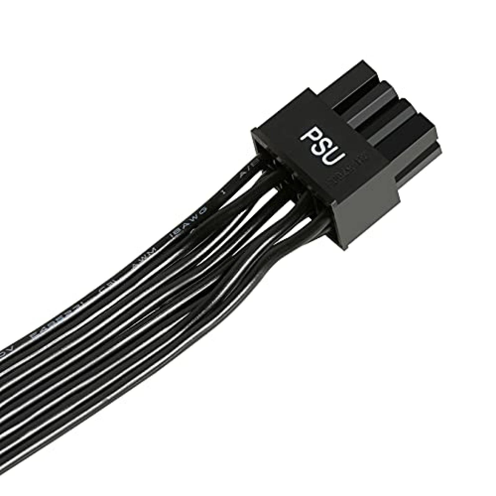 Cable Alimentador Certusfun CPU macho a doble EPS 8 -Negro