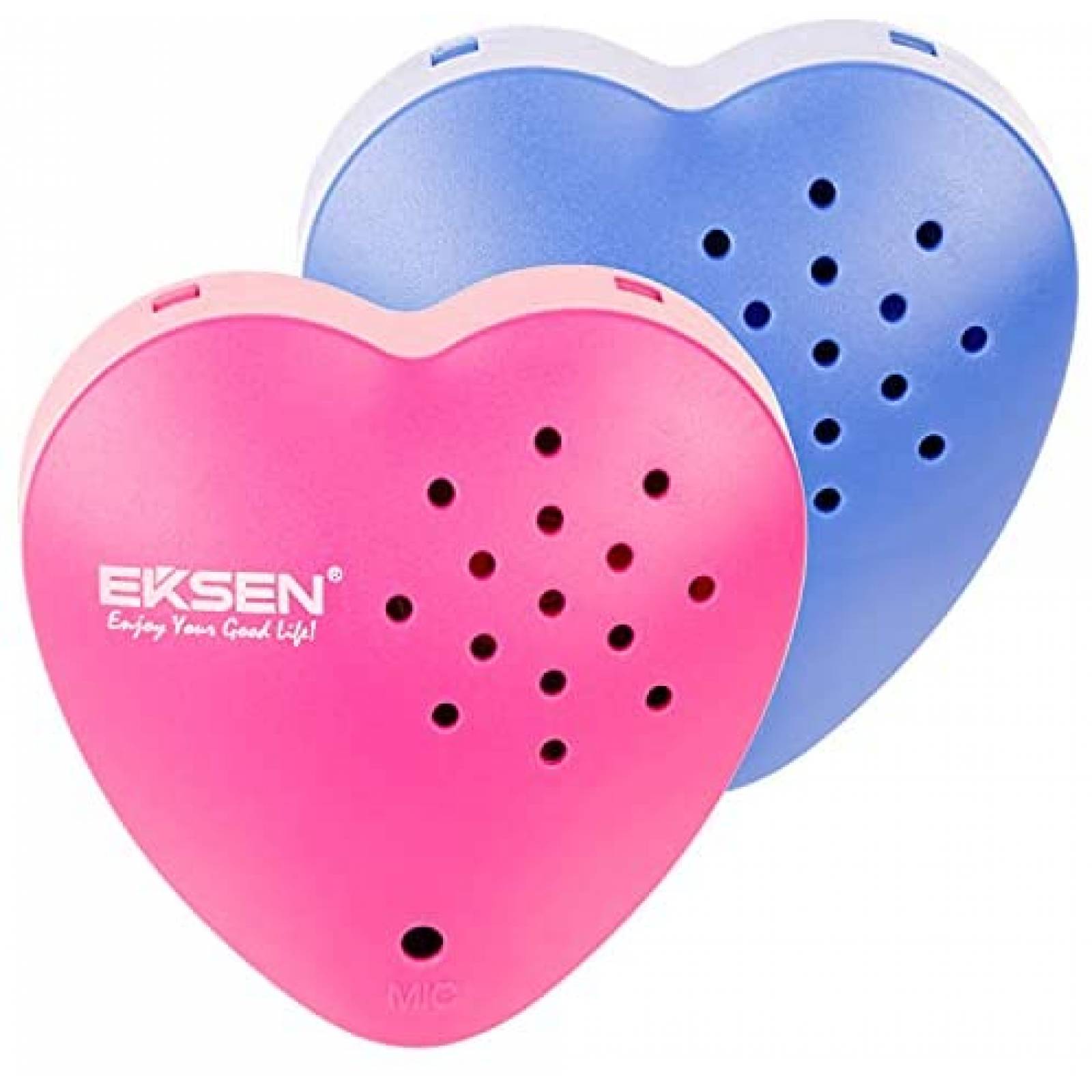 Caja de Voz EKSEN Para Juguete Grabacion de 30 Segundos-Rosa