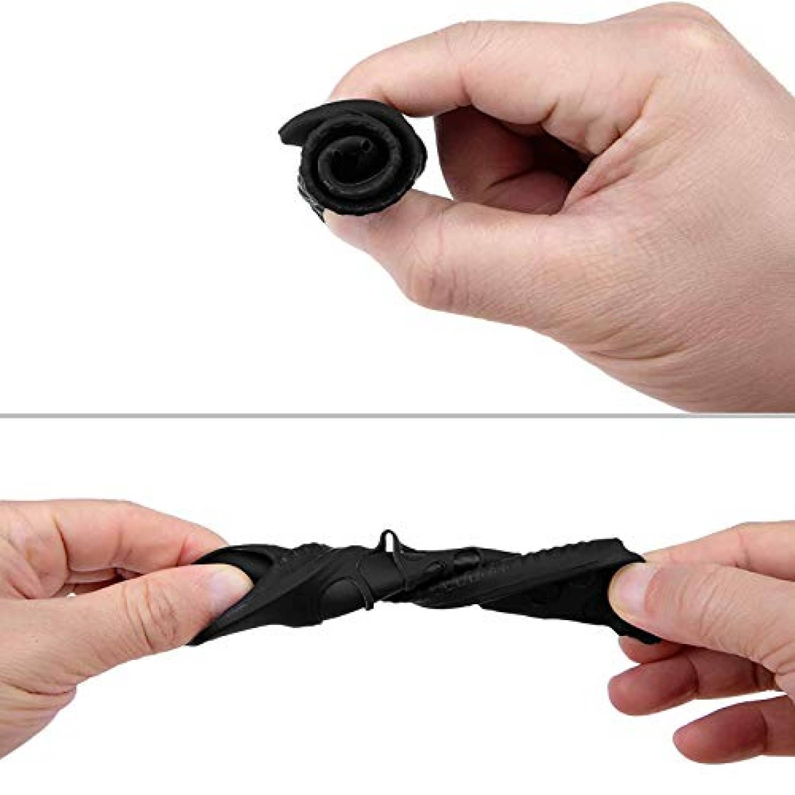 Funda Geekria para Control Remoto PS5 de Silicona -Negro