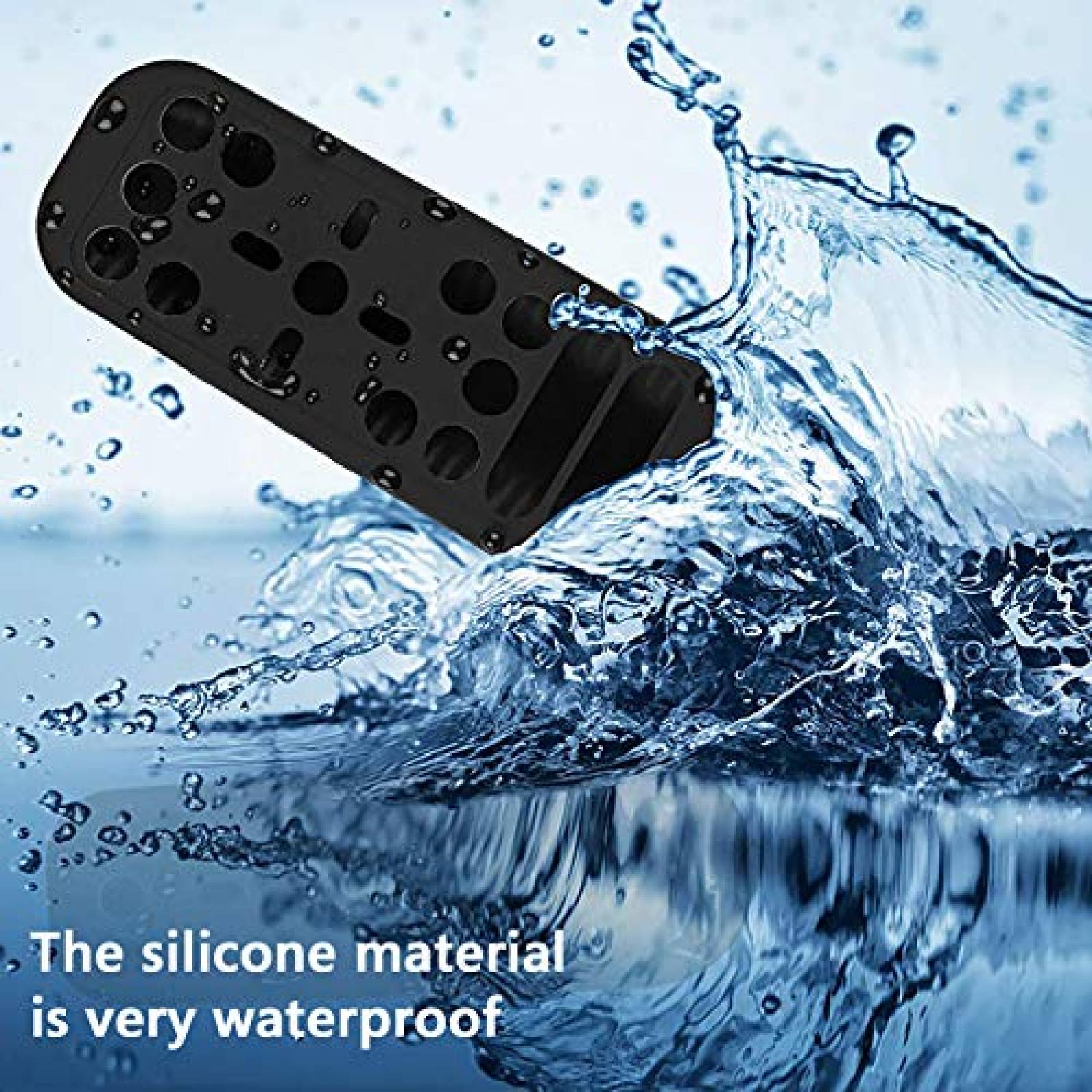 Funda Geekria para Control Remoto PS5 de Silicona -Negro