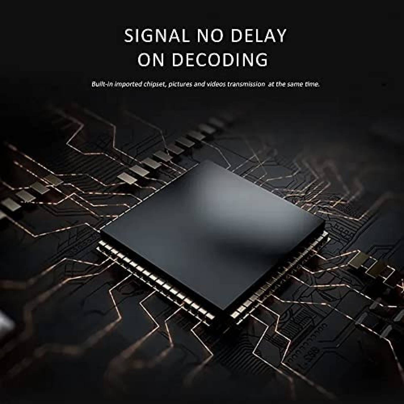 Adaptador Video kisdoo HDMI RCA AV Convertidor -Negro