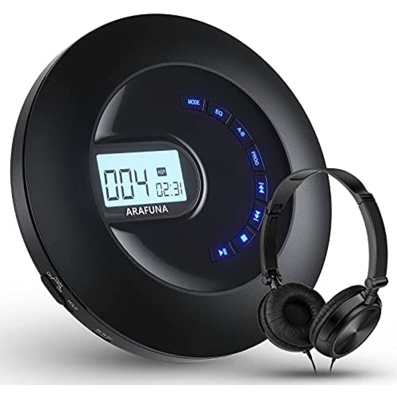 Kit Reproductor de CDs Portatil Miuscall-C c/Audifonos