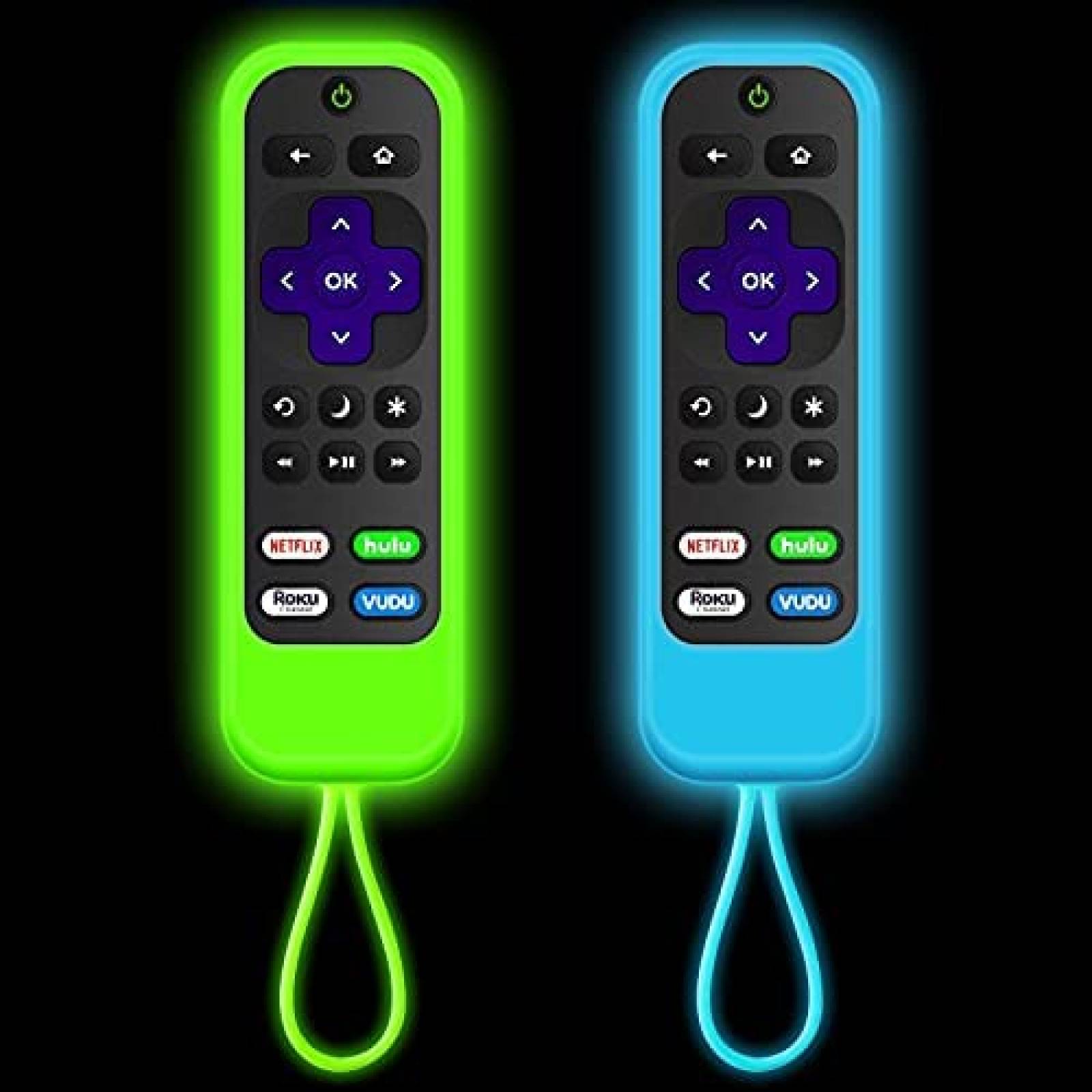 Pack funda para control Roku TV NA x2 -Azul/verde