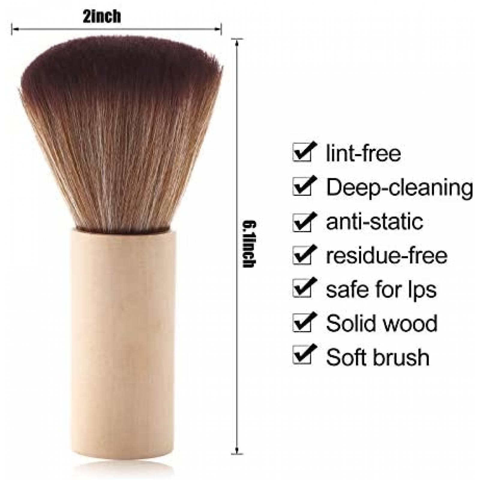 Brocha Limpiadora Patelai para Discos de Vinilo -Cafe