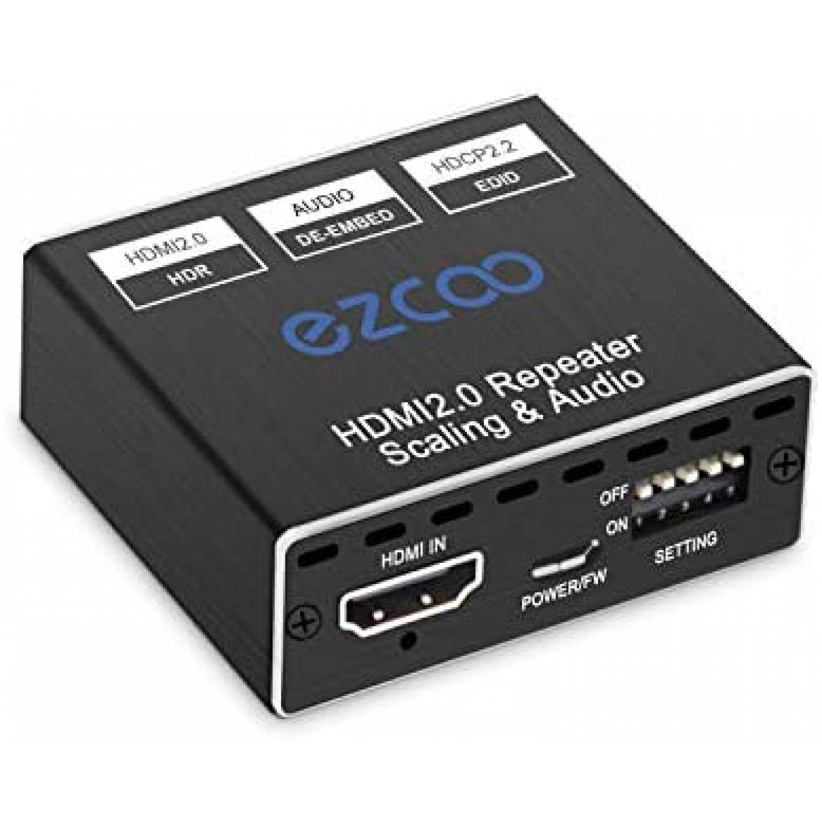 Splitter para HDMI ROFAVEZCO EX11PRO 4K 60Hz -Negro