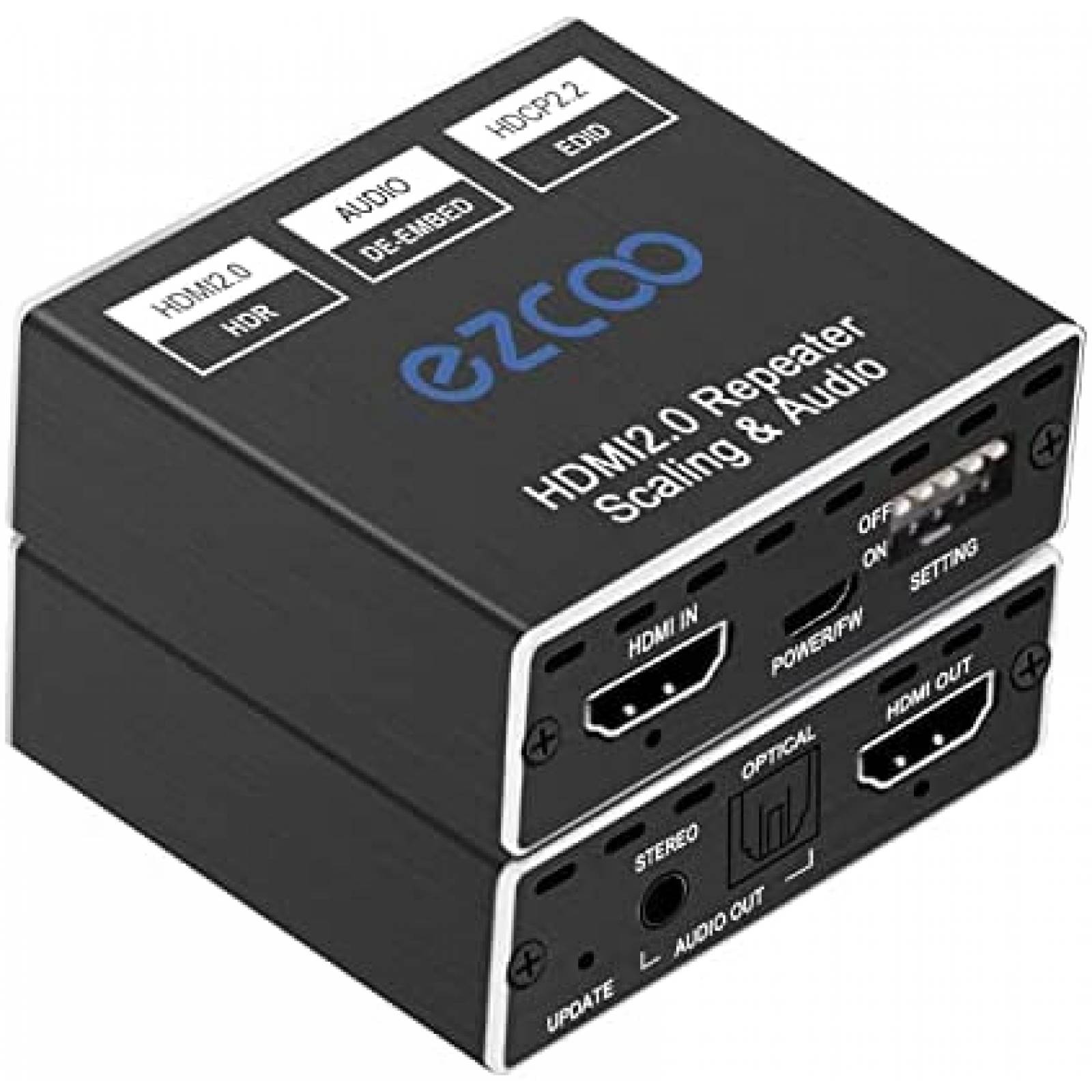 Splitter para HDMI ROFAVEZCO EX11PRO 4K 60Hz -Negro
