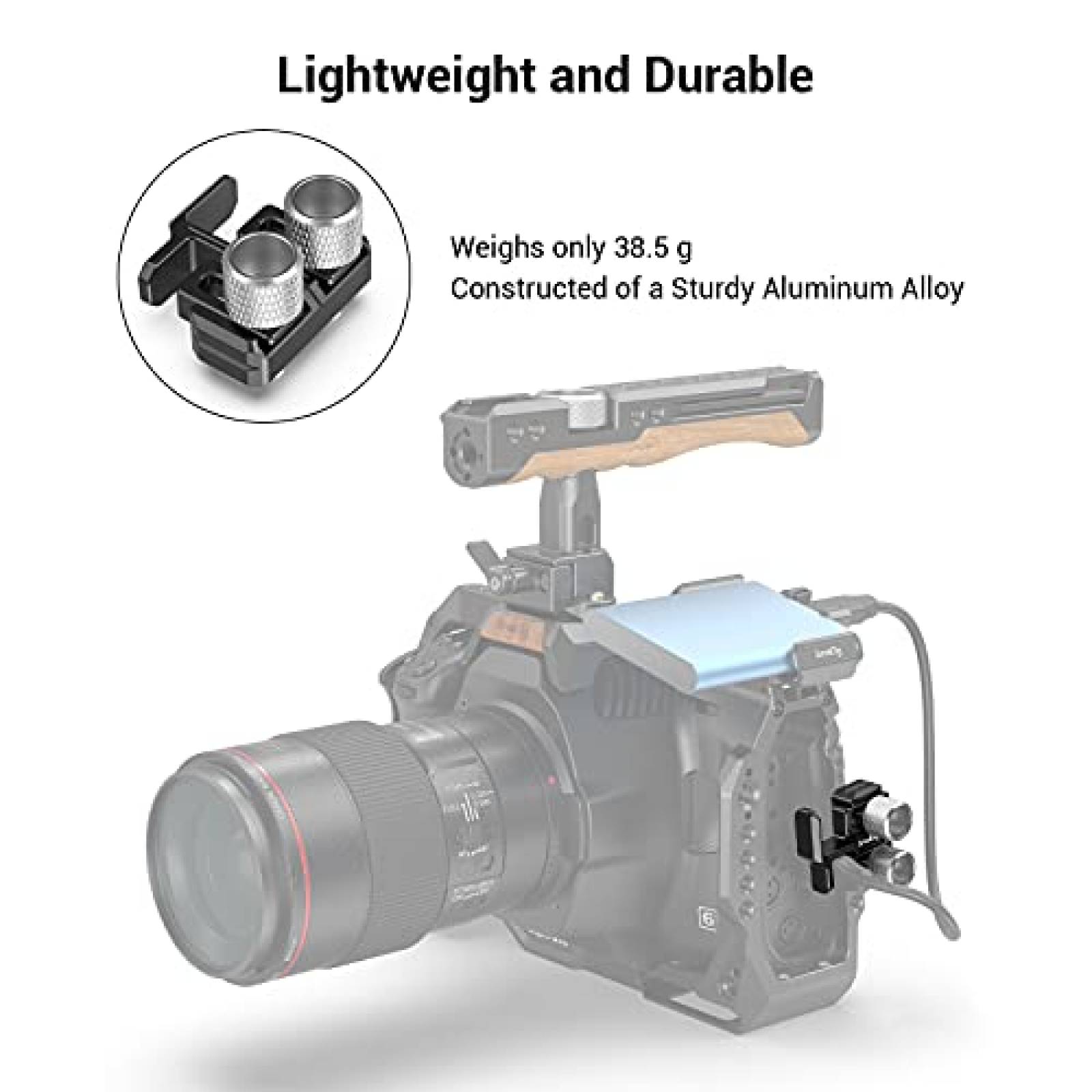 Abrazadera Camara SMALLRIG 3271 HDMI USB C Compatible BMPCC