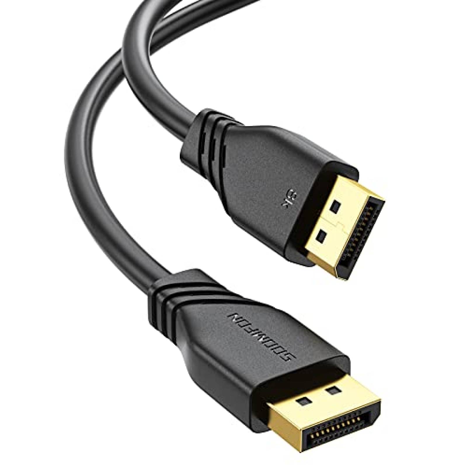 Video Cable For Computer Cable Video SOOMFON 8K Gaming Monitor Laptop PC -Negro