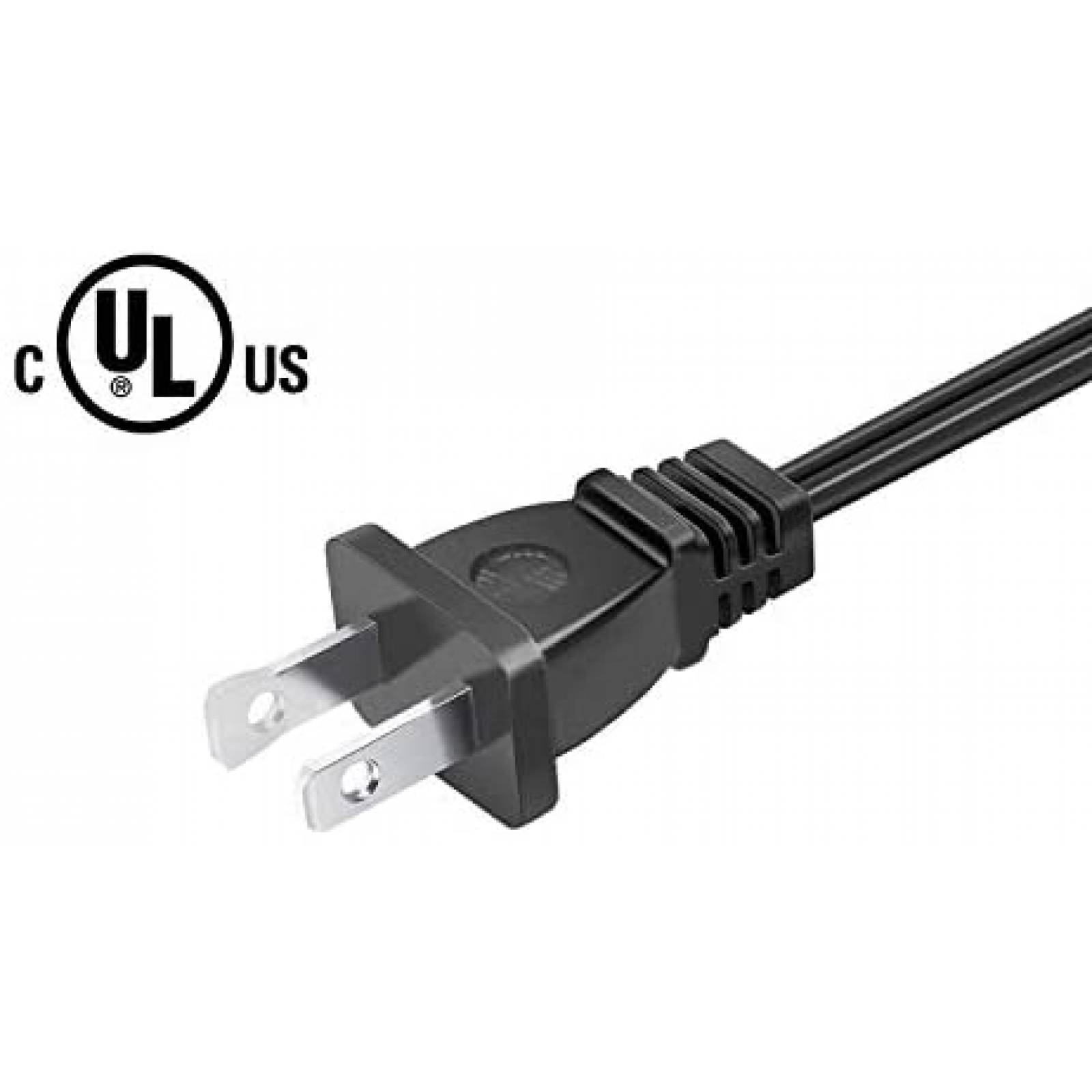 Cable de Alimentacion Trospow 8.2ft para Hisense TV -Negro