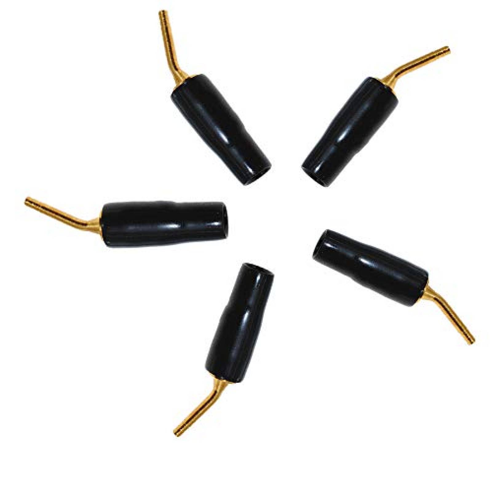 Conector Urtop 10 Pzs Tipo Banana 2mm Clavija Tornillo