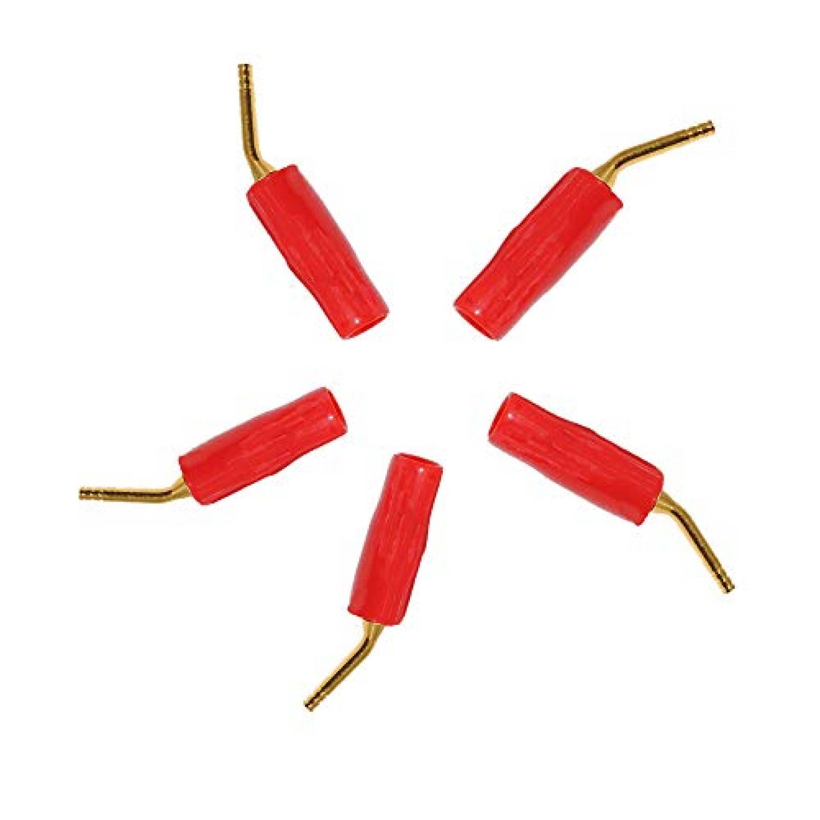 Conector Urtop 10 Pzs Tipo Banana 2mm Clavija Tornillo