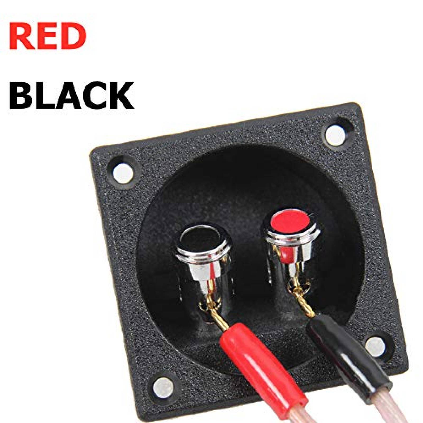 Conector Urtop 10 Pzs Tipo Banana 2mm Clavija Tornillo