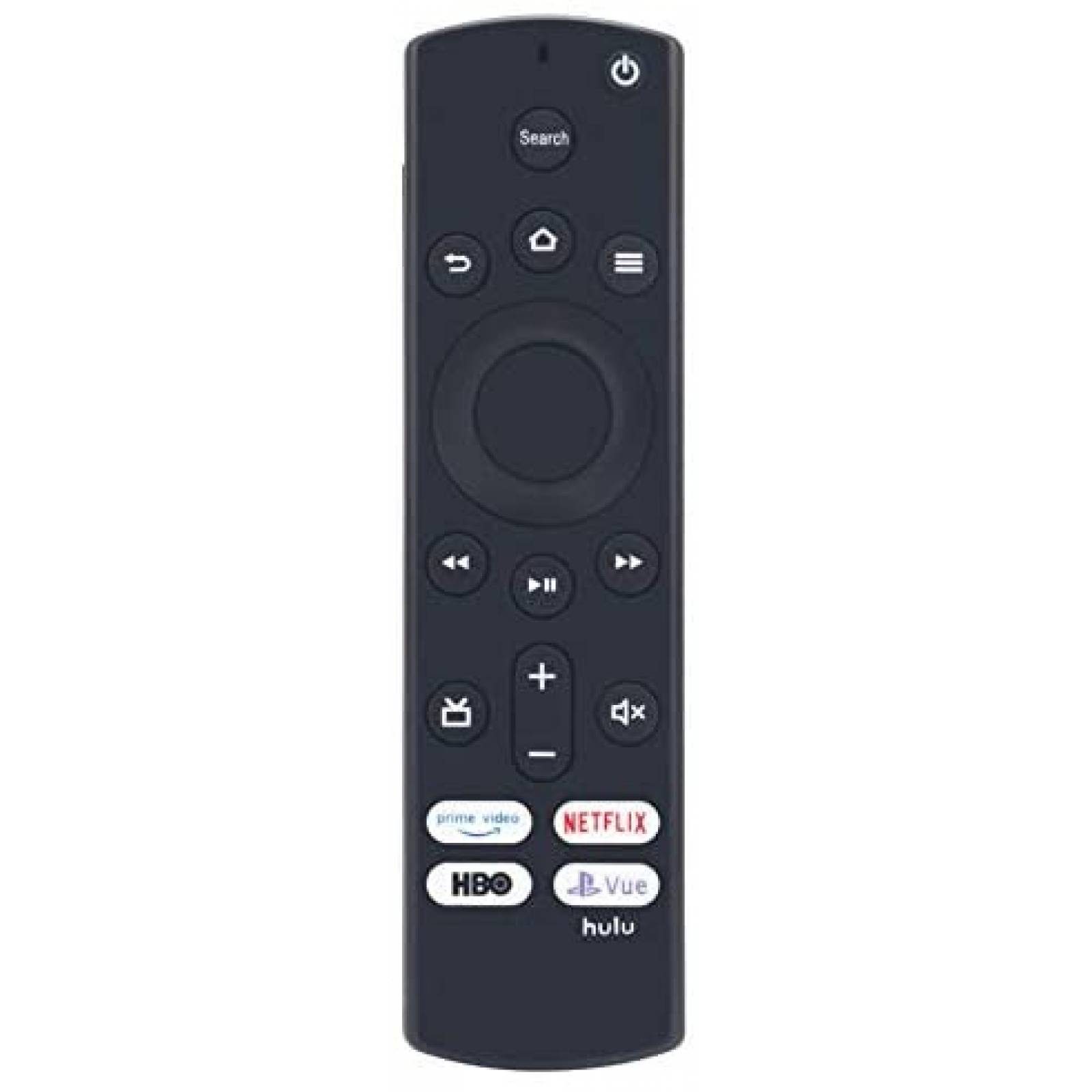 Control Remoto Vinabty para Insignia Fire TV -Negro
