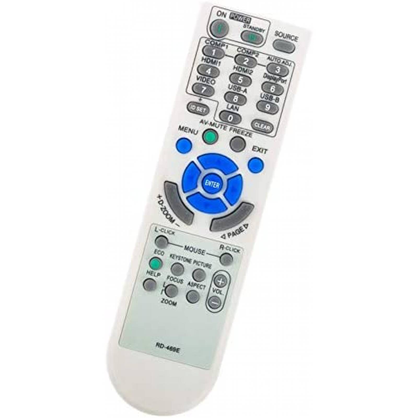 Control Remoto WINFLIKE para Proyector NEC -Blanco