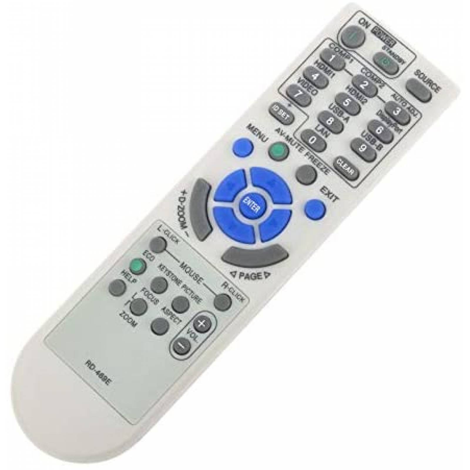 Control Remoto WINFLIKE para Proyector NEC -Blanco