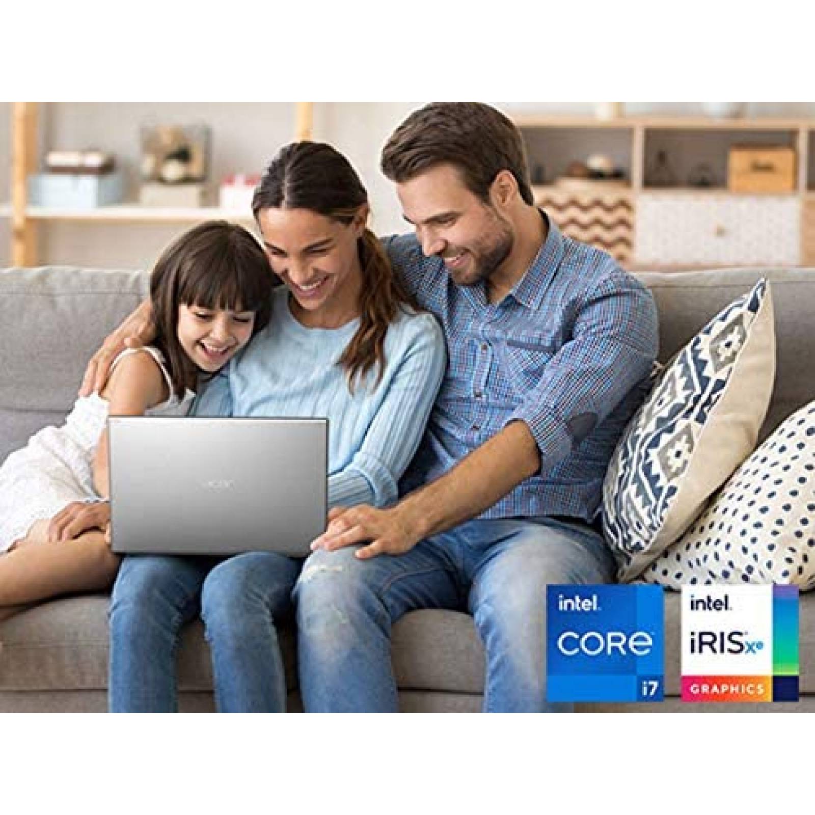 Laptop Acer Aspire 5 17.3'' i7 Intel Iris Xe 16GB 512GB