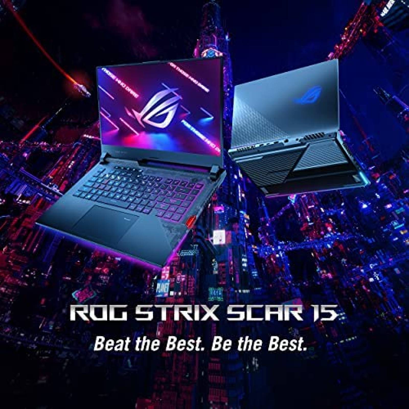 Laptop Gamer ASUS ROG Strix Scar 15 15.6'' Ryzen 9 16GB 1TB
