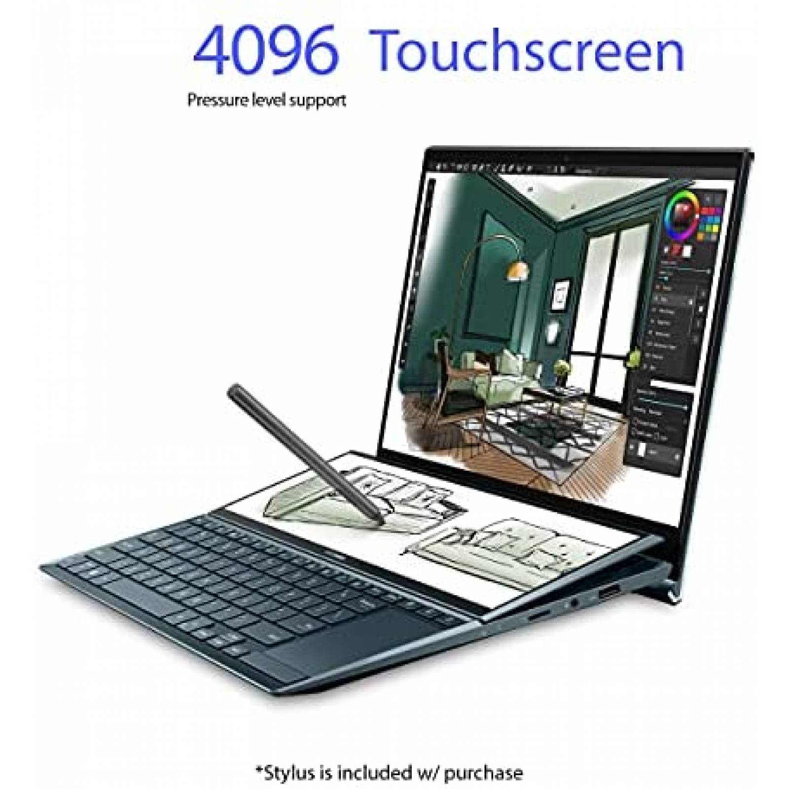 Laptop ASUS ZenBook Duo 14 14" FHD 8 GB 512 GB Core i7