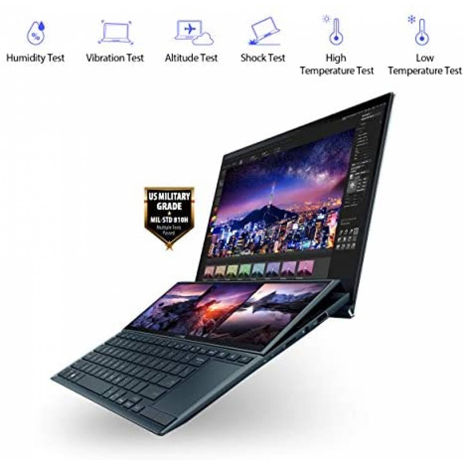 Laptop ASUS ZenBook Duo 14 14" FHD 8 GB 512 GB Core i7