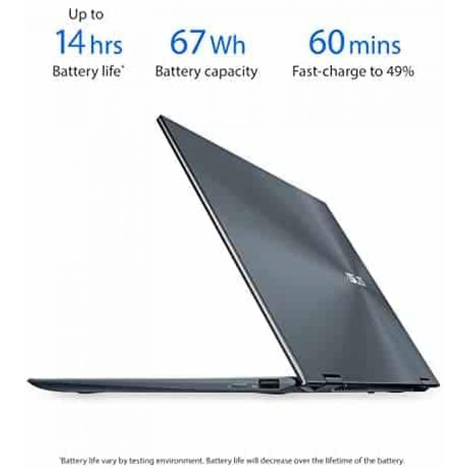Laptop ASUS ZenBook Flip 13 13.3" 8 GB 512 GB Win 11 -Gris